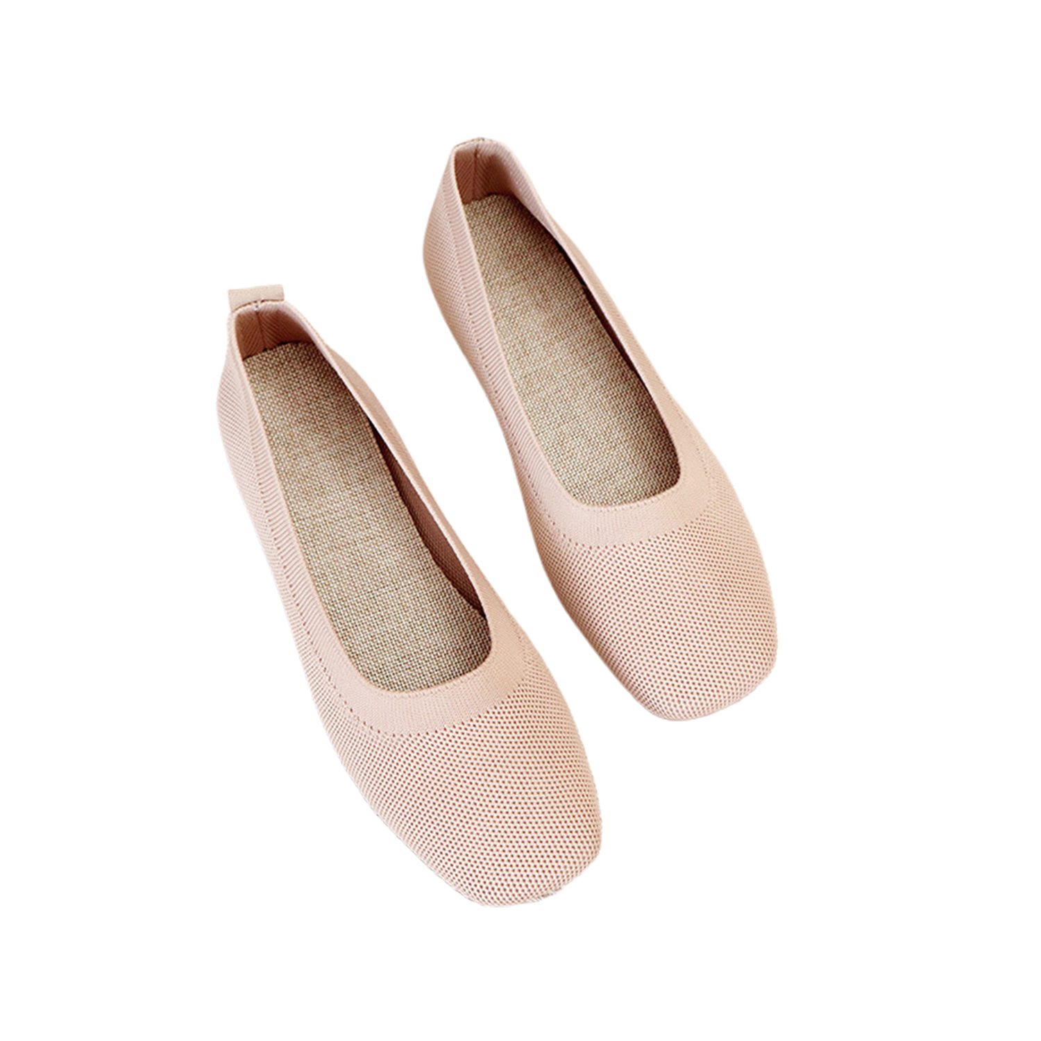 Women's breathable design knitted flats 6