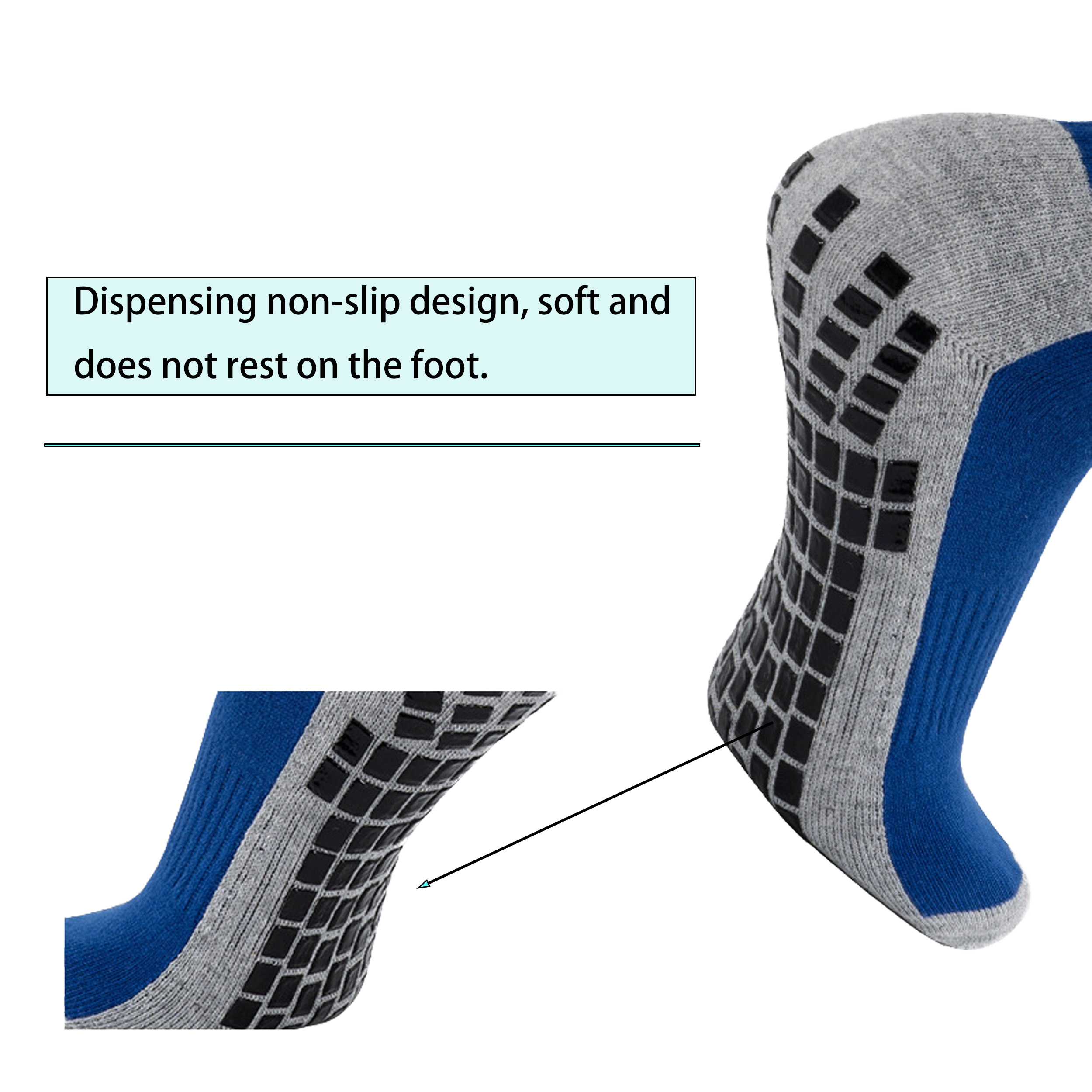 High Quality Non-Slip Football Socks 1