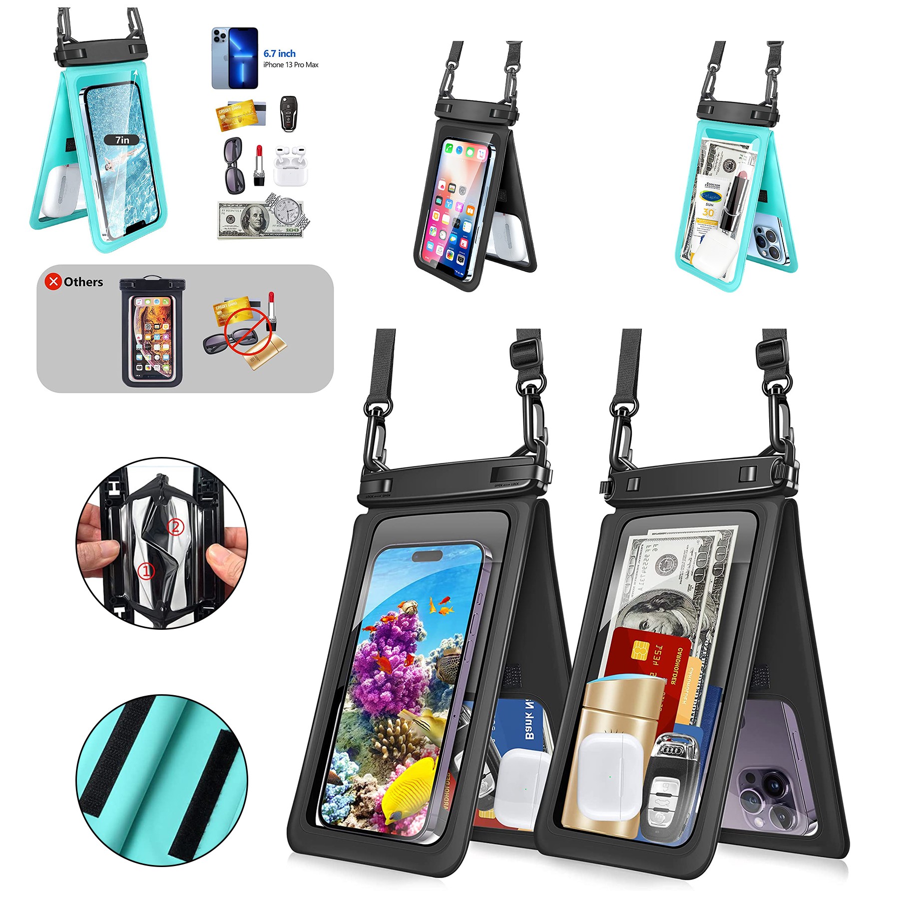Waterproof PVC Smartphone Bag 1