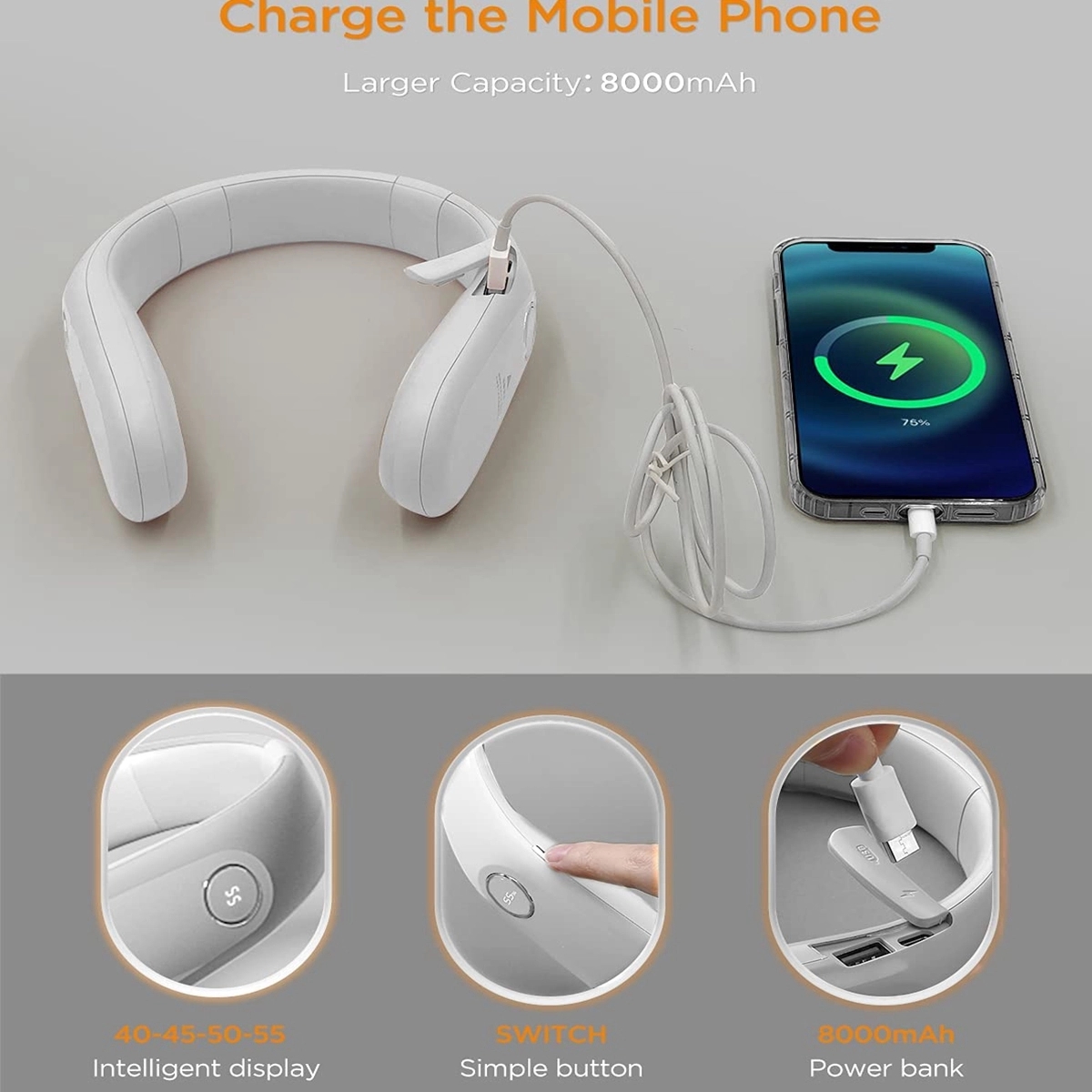 Neck Hand Warmer  Power Bank 2