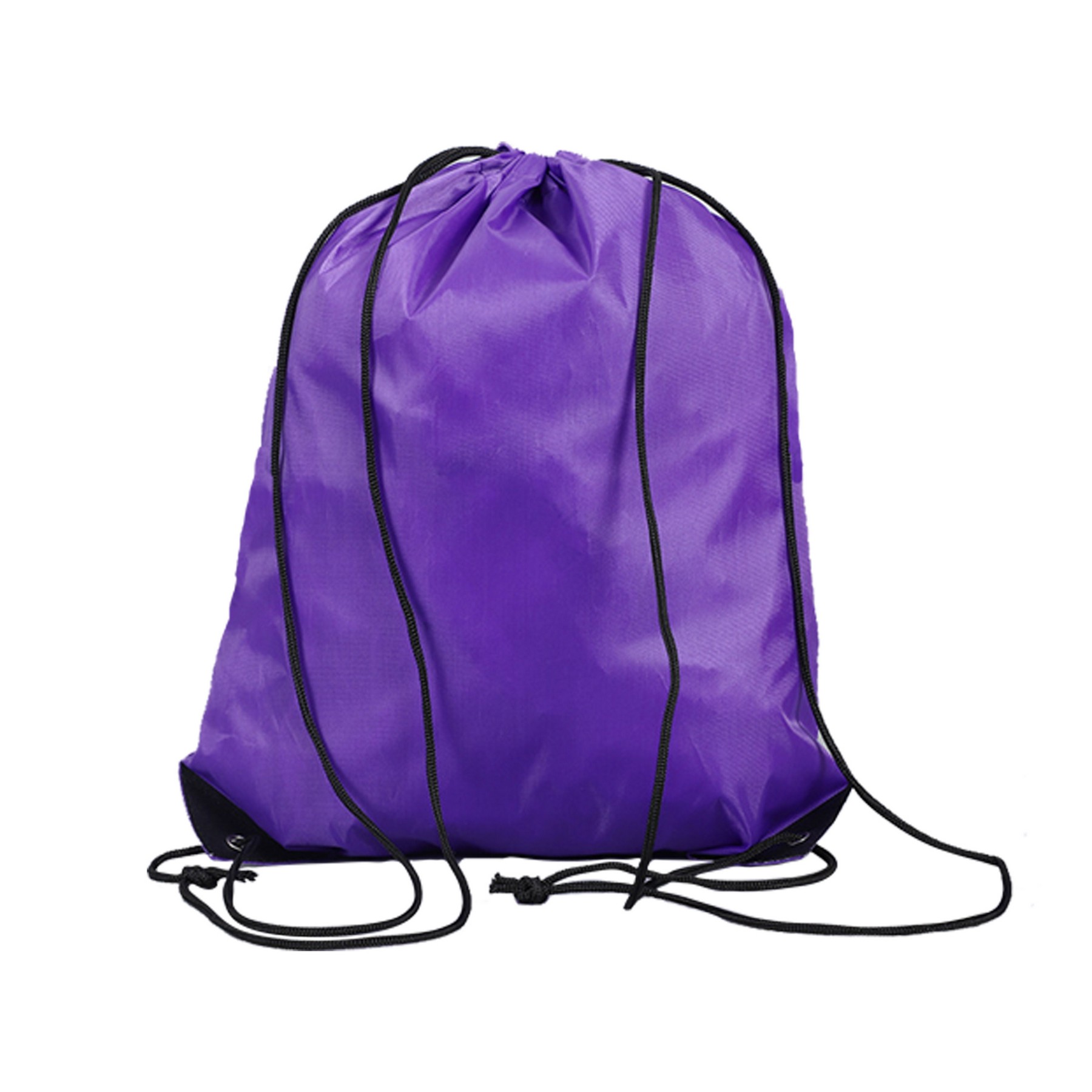Polyester Duble Shoulder Colorful Drawstring Bag 7
