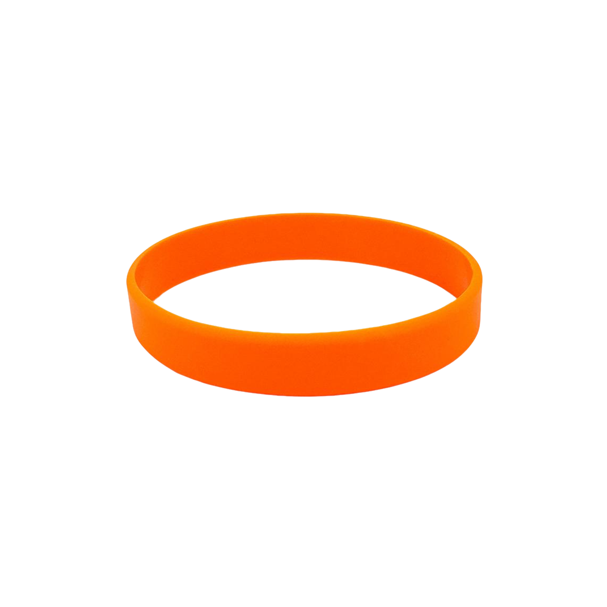 Silicone Wrist Band With Color Fill 8 X 0.5" 5