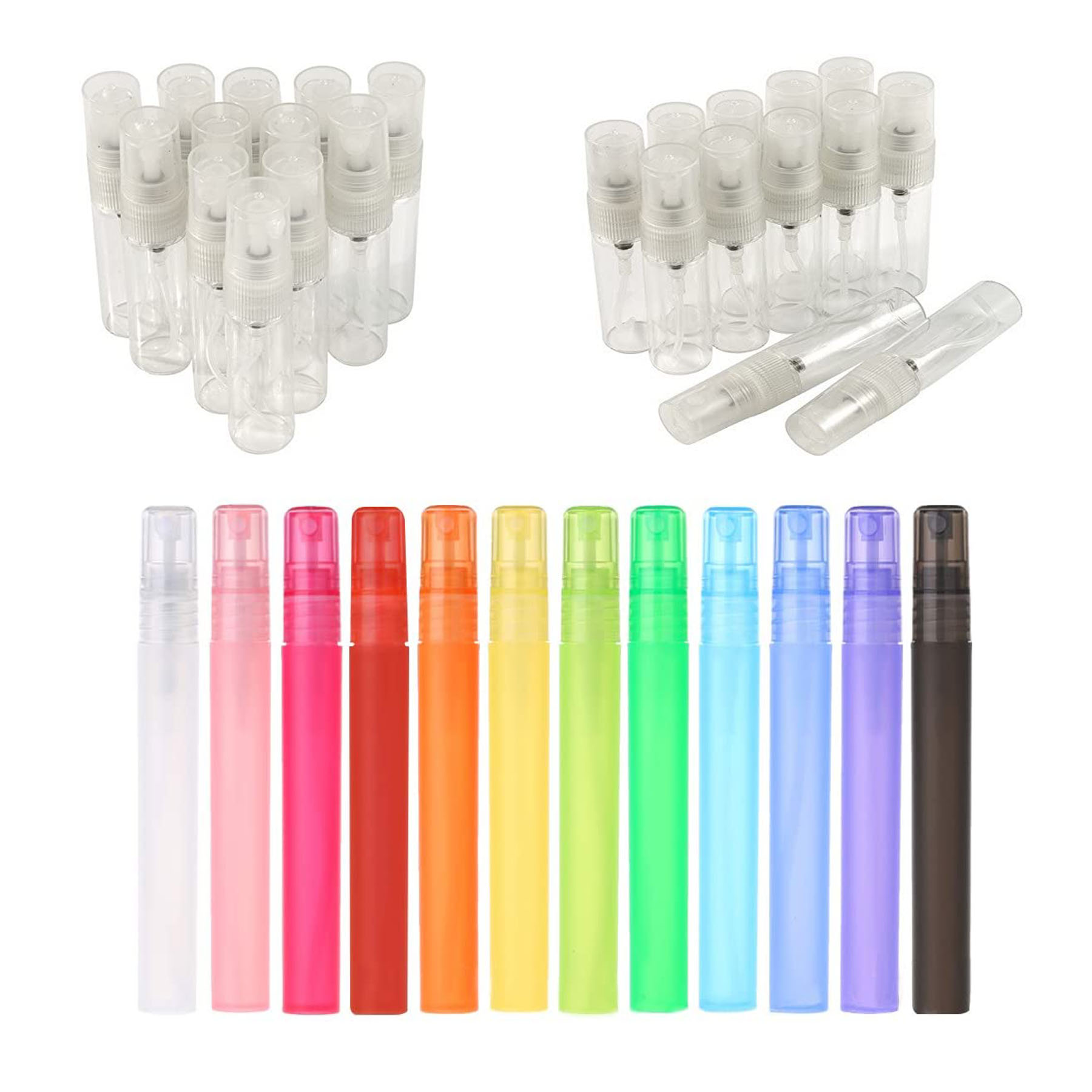 10ml Empty Plastic Spray Bottles Mini Clear Plastic Spray Bottle 2