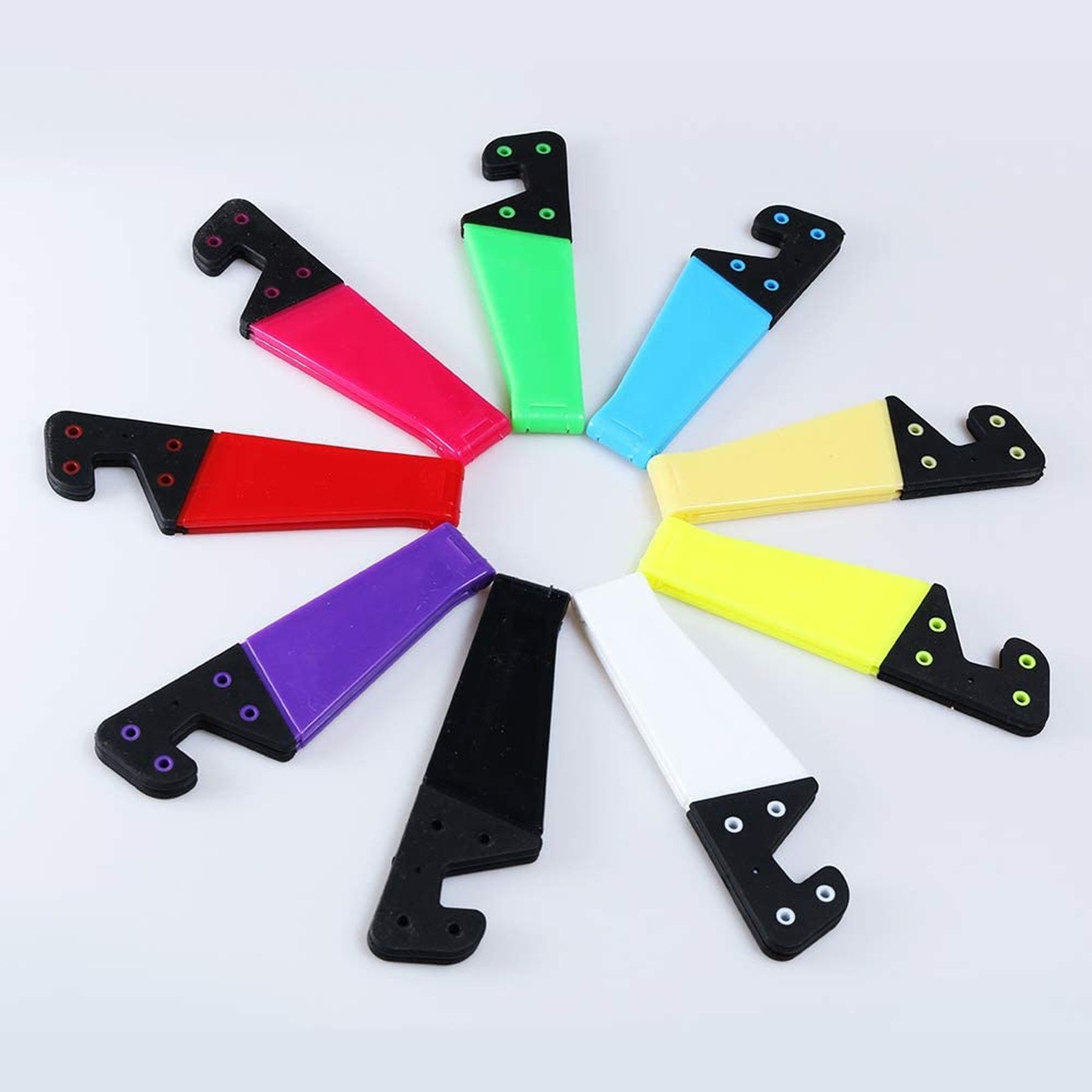 Pocket Size V Shaped Foldable Phone Holder Pad Stand 11