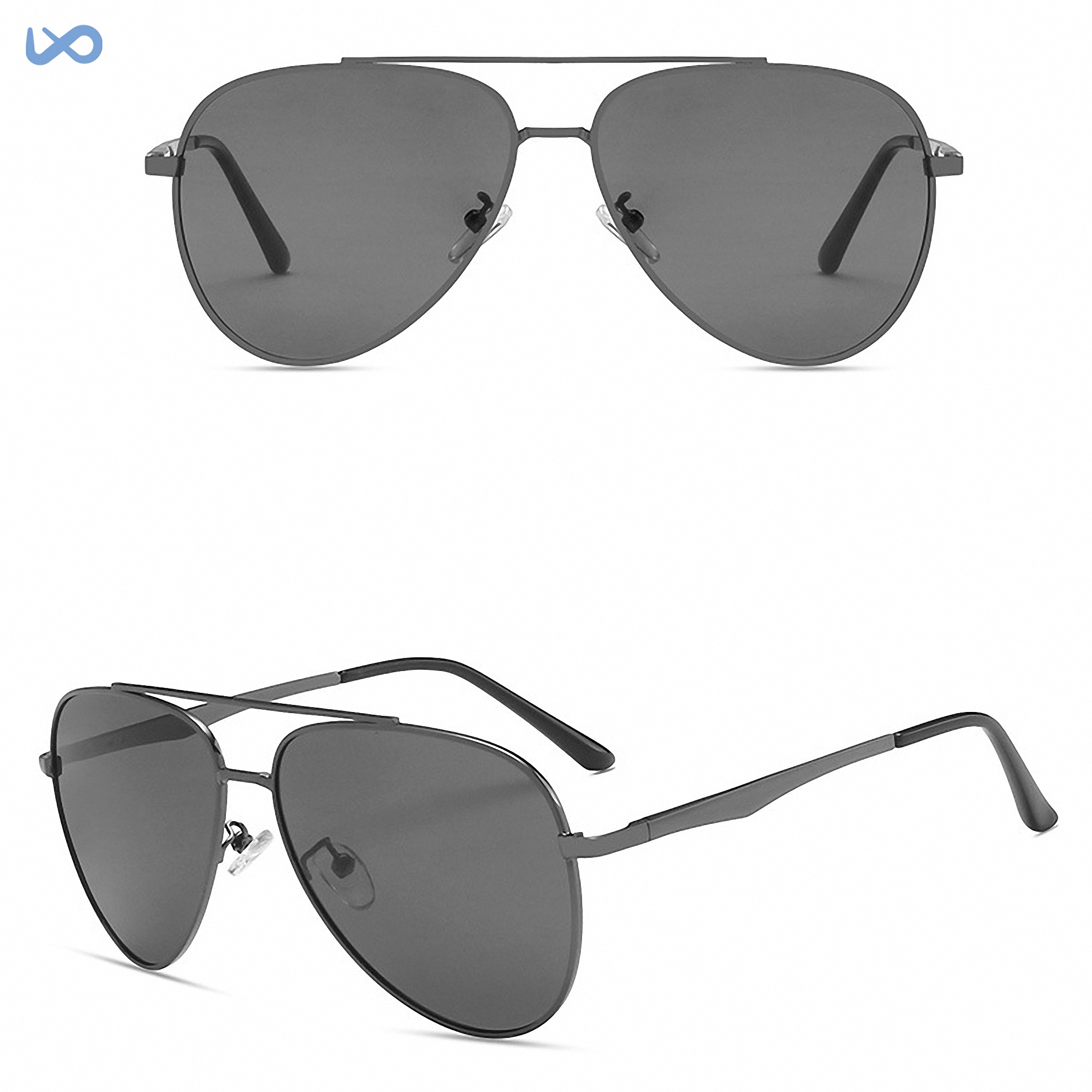 Unisex Aviator Mirrored Sunglasses for Adults 2