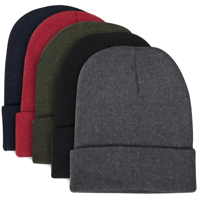 Adult Cuffed Knit Beanies - Assorted Colors 2