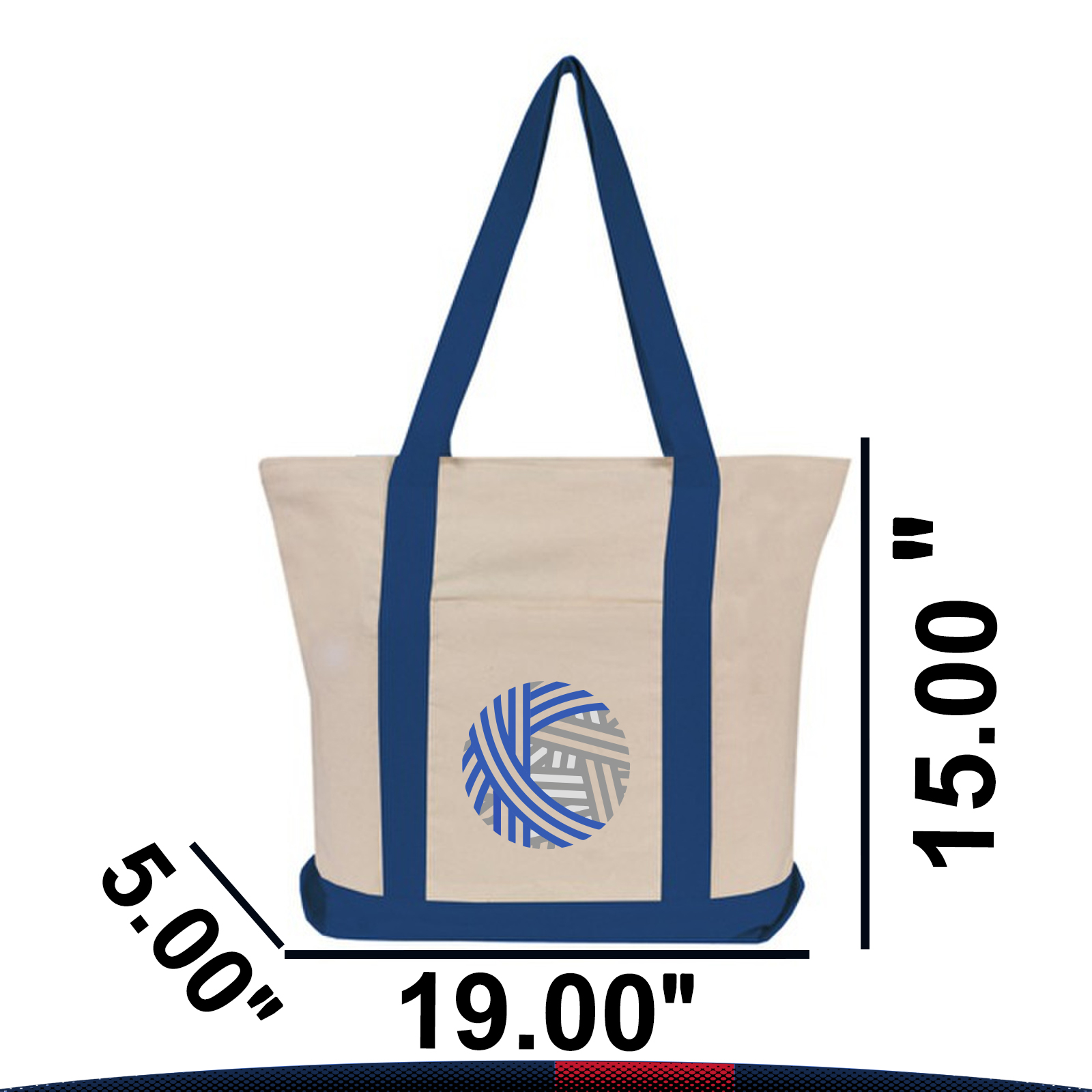 Krin Tote Bag, custom tote bag with logo imprint 9