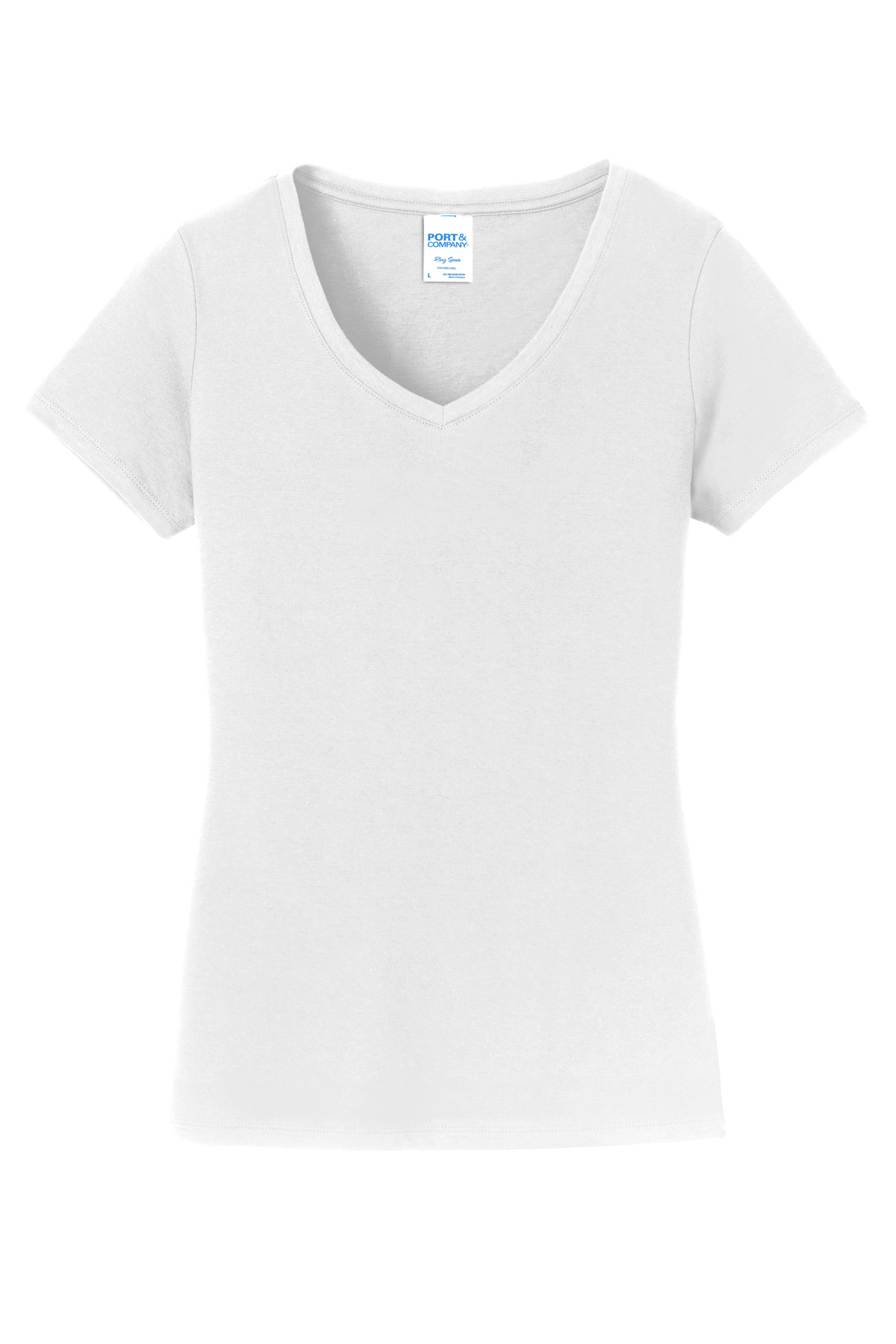 Port & Co Women's Fan Favorite V-Neck Tee. LPC450V 60