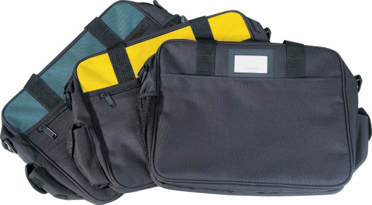 Deluxe Business Portfolio w/Cell Phone Pocket, Bottle Holder 4