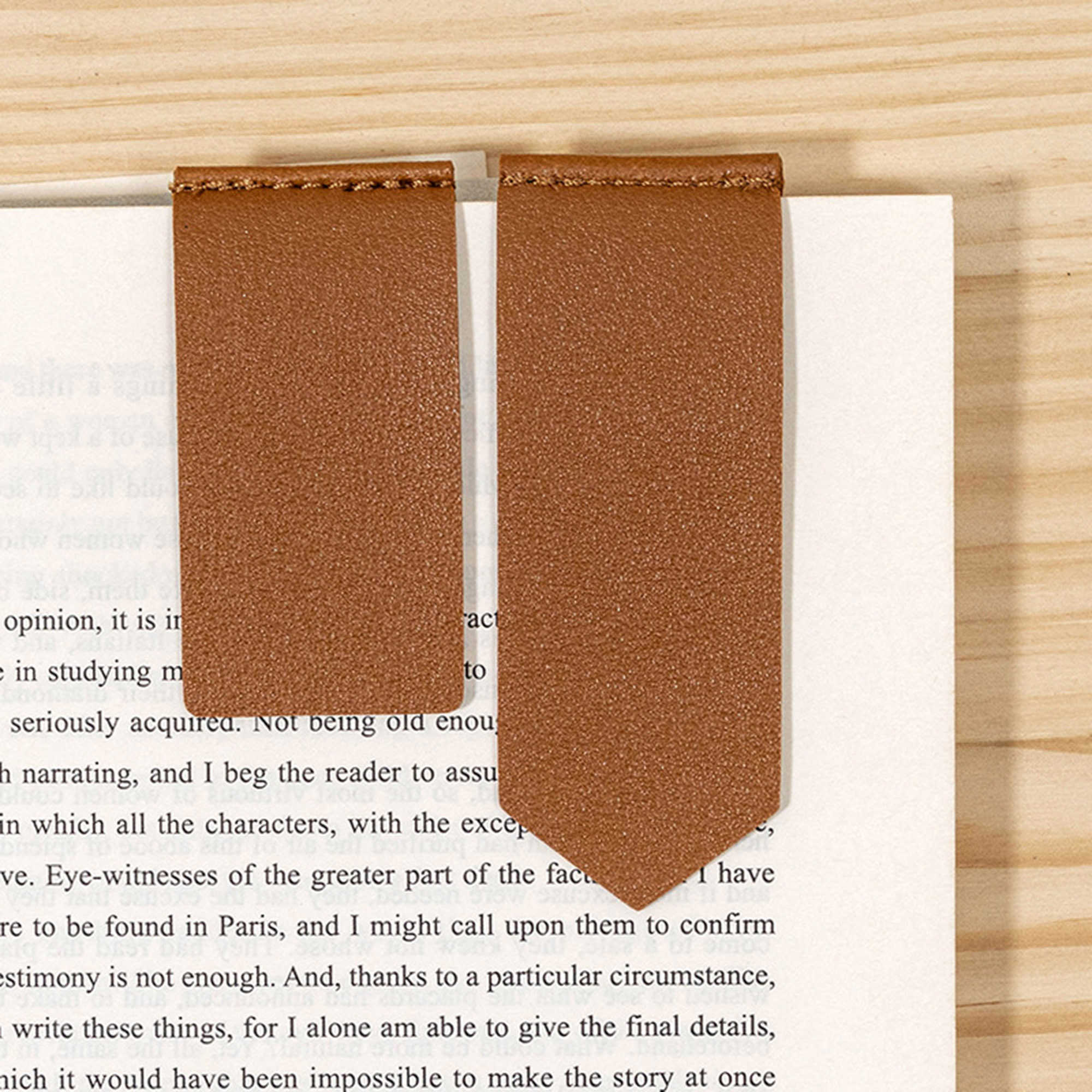 PU Leather Bookmarks 6