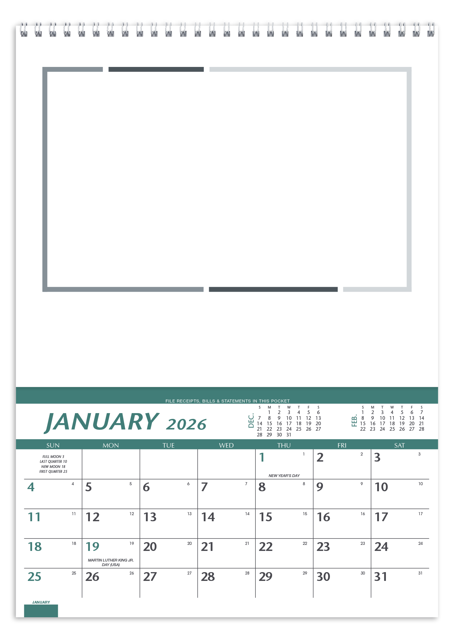 Triumph® Calendars Farm Pocket Calendar 3