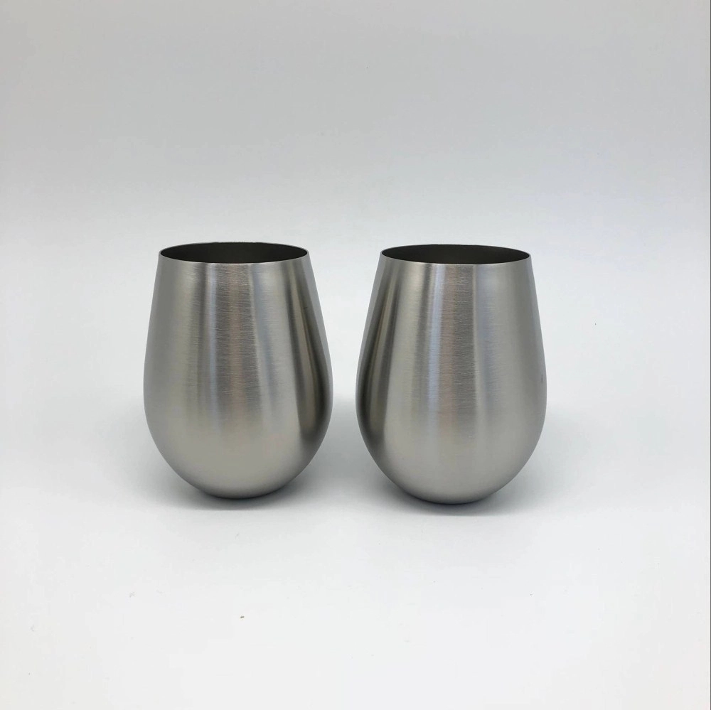Vino Stemless Stainless Steel Wine Tumbler 3