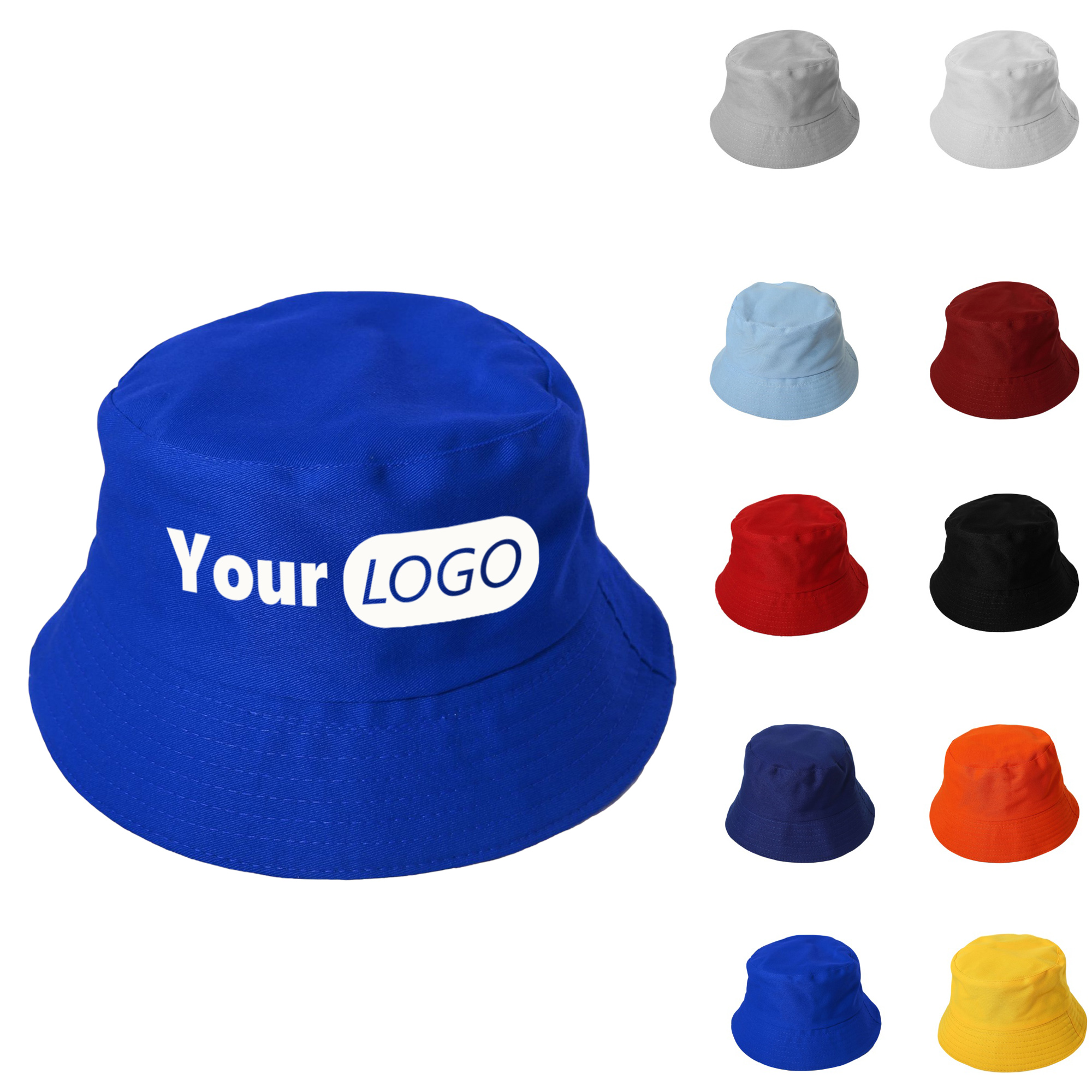 Customized Bucket Cap for Coastal Fishing with Logo 3