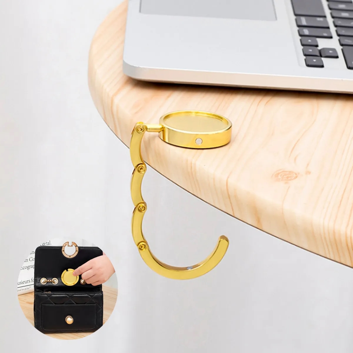 Magnetic Purse Hook Handbag Hanger 4