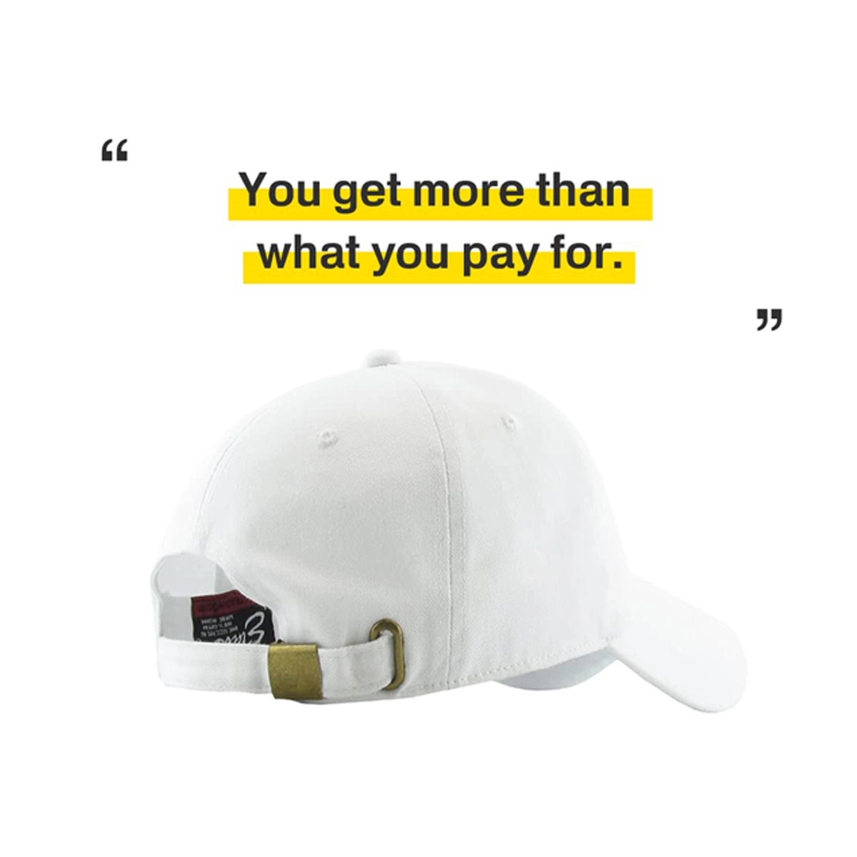 Classic Low Profile Cotton Hat Men Women Baseball Cap 3