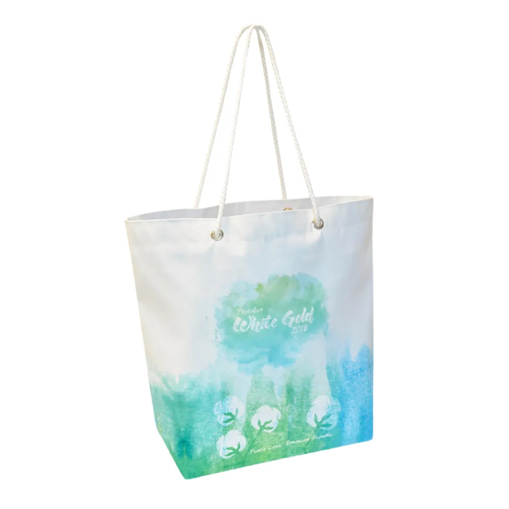 Rope Handle Tote Bag 11