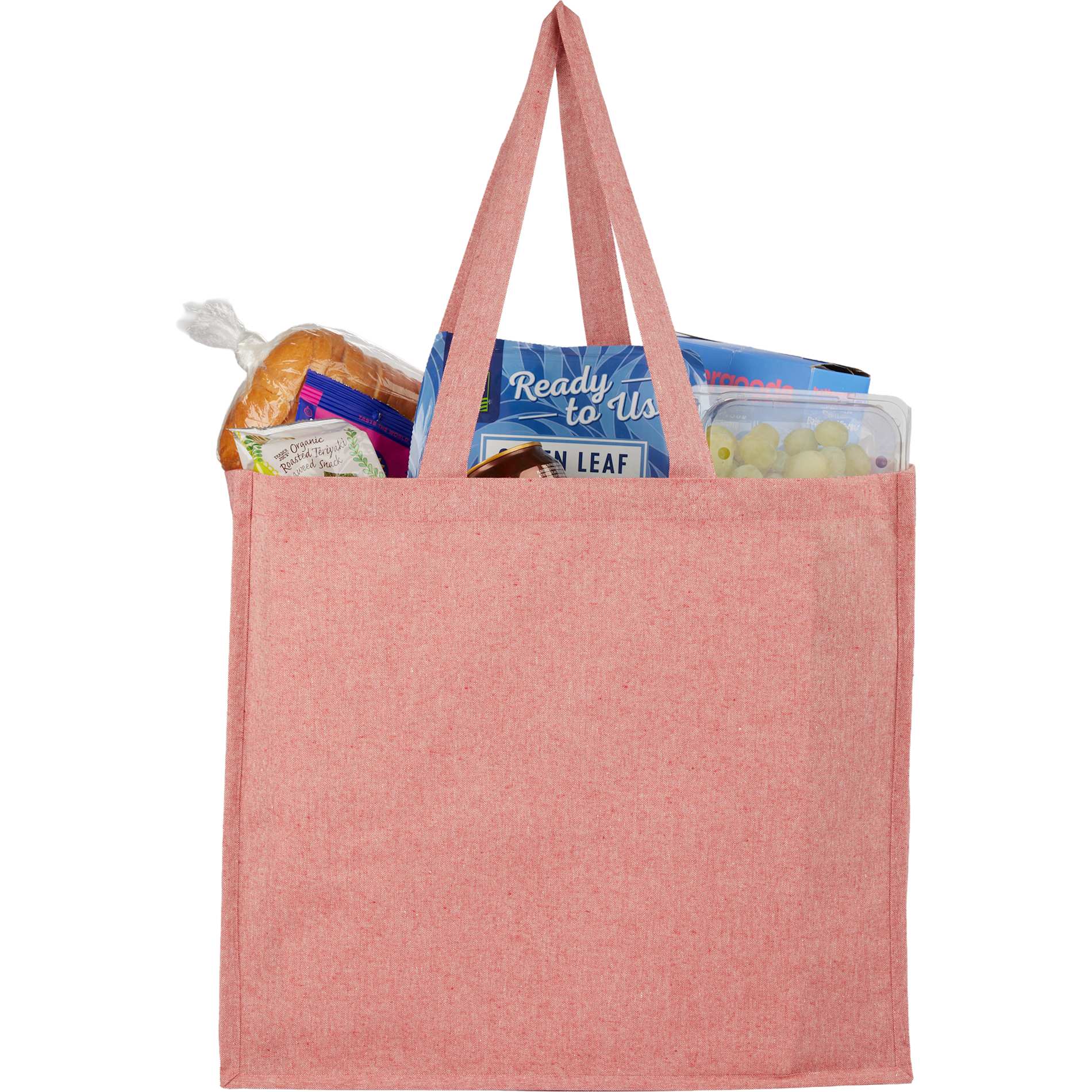4oz Recycled Cotton Shopper Tote with Laminated 69