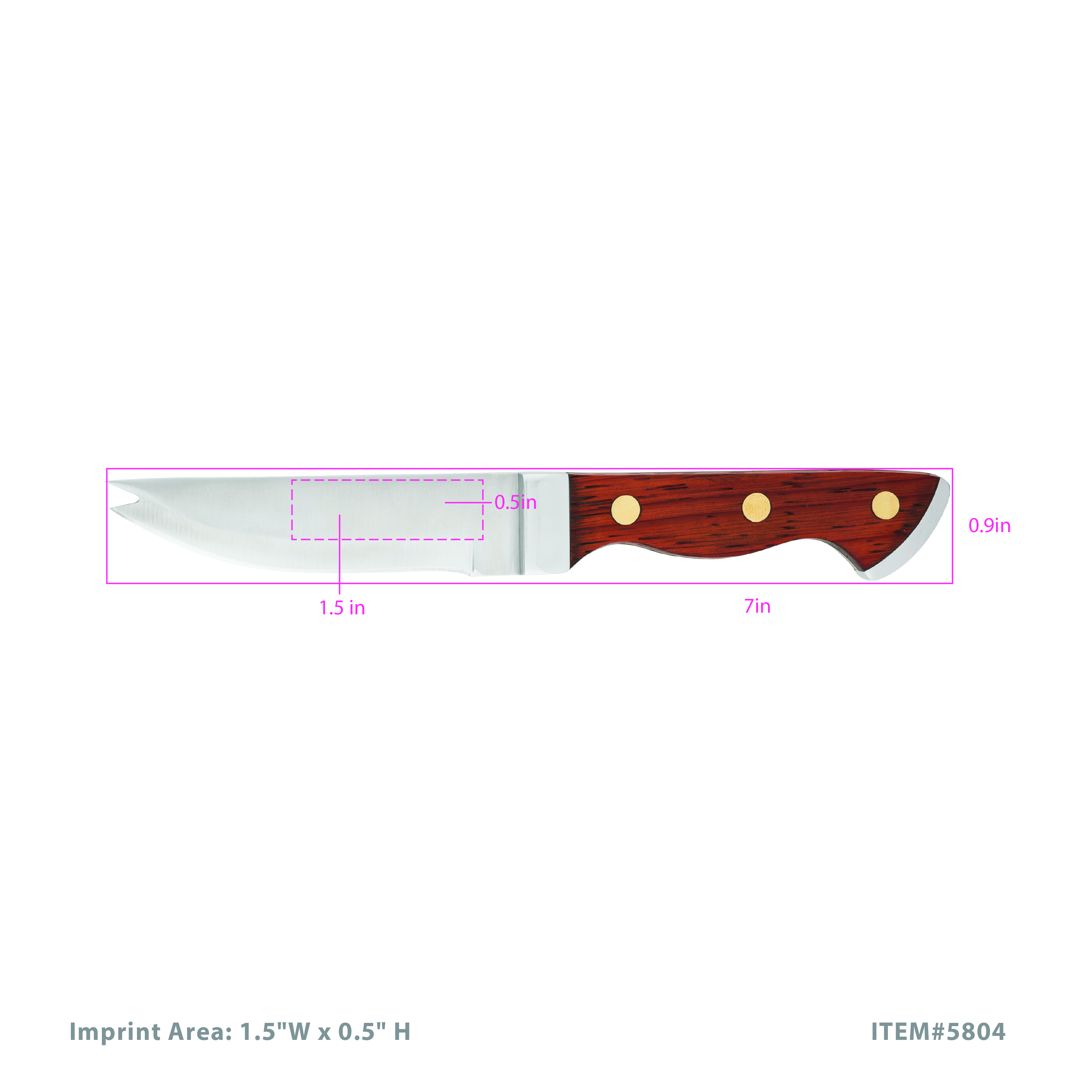 Viski® Acacia Bartender Knife 2