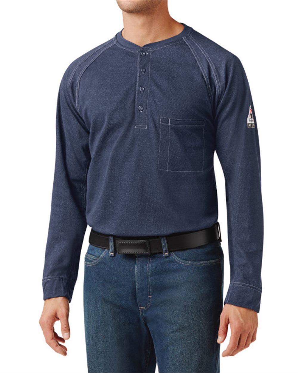 Long Sleeve Henley Tall Sizes