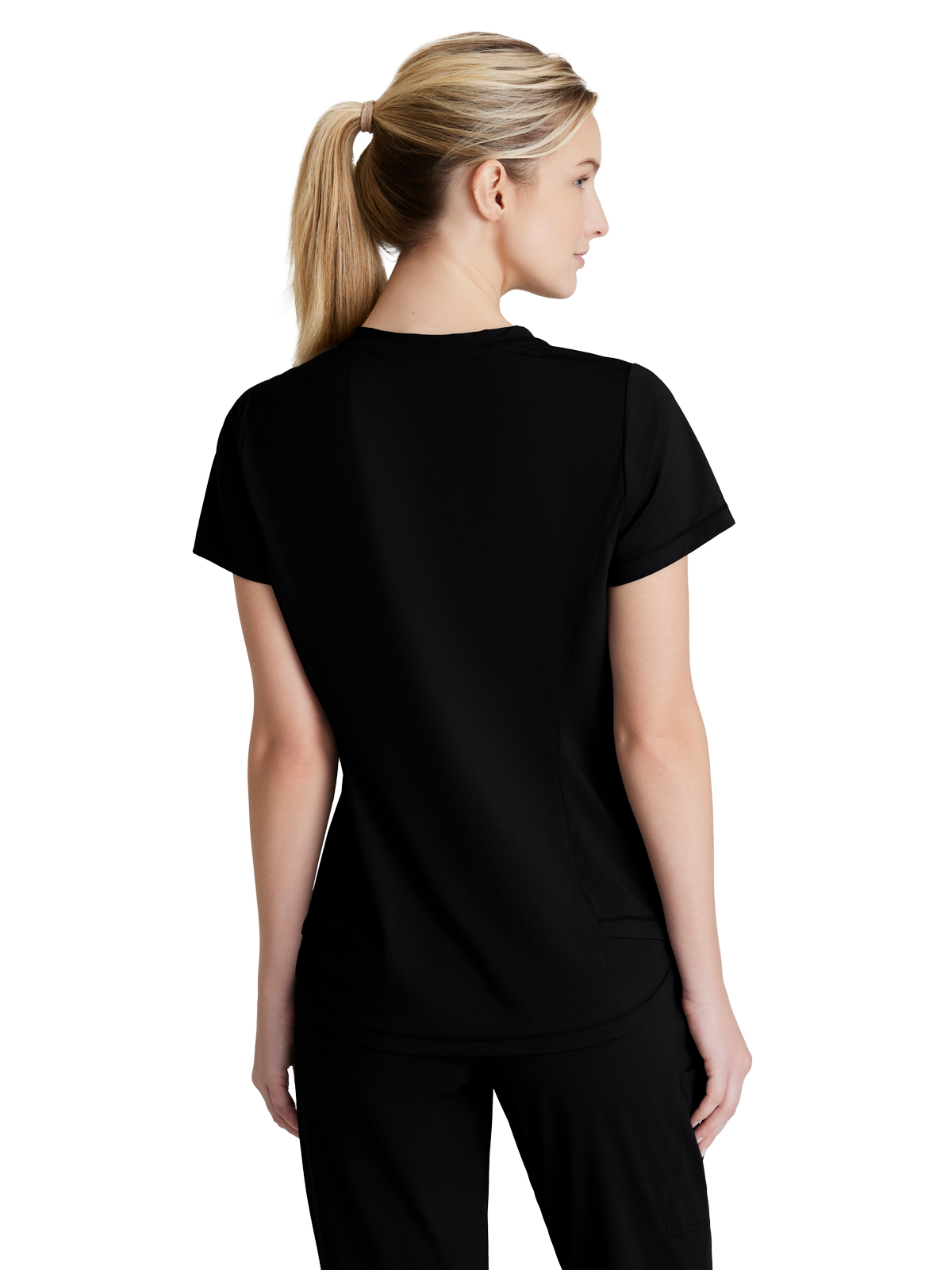 Skechers Slip-Ins - Women's One-Pocket Curved Neck Flow Scrub Top 29