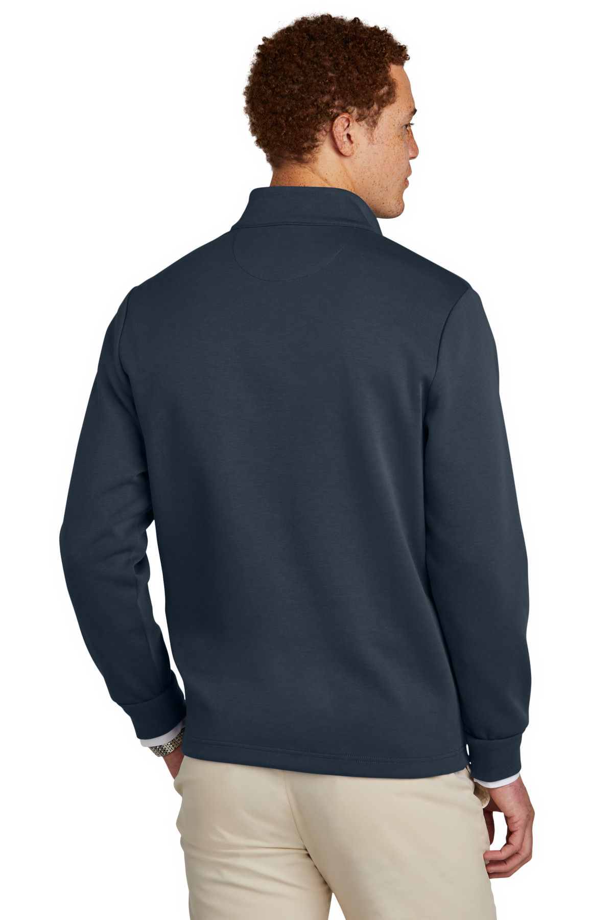 Brooks Brothers Double-Knit 1/4-Zip BB18206 34