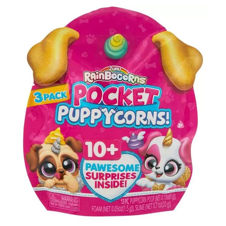 Zuru Rainbocorn Puppycorn Surprise Figures 3 Pack 1