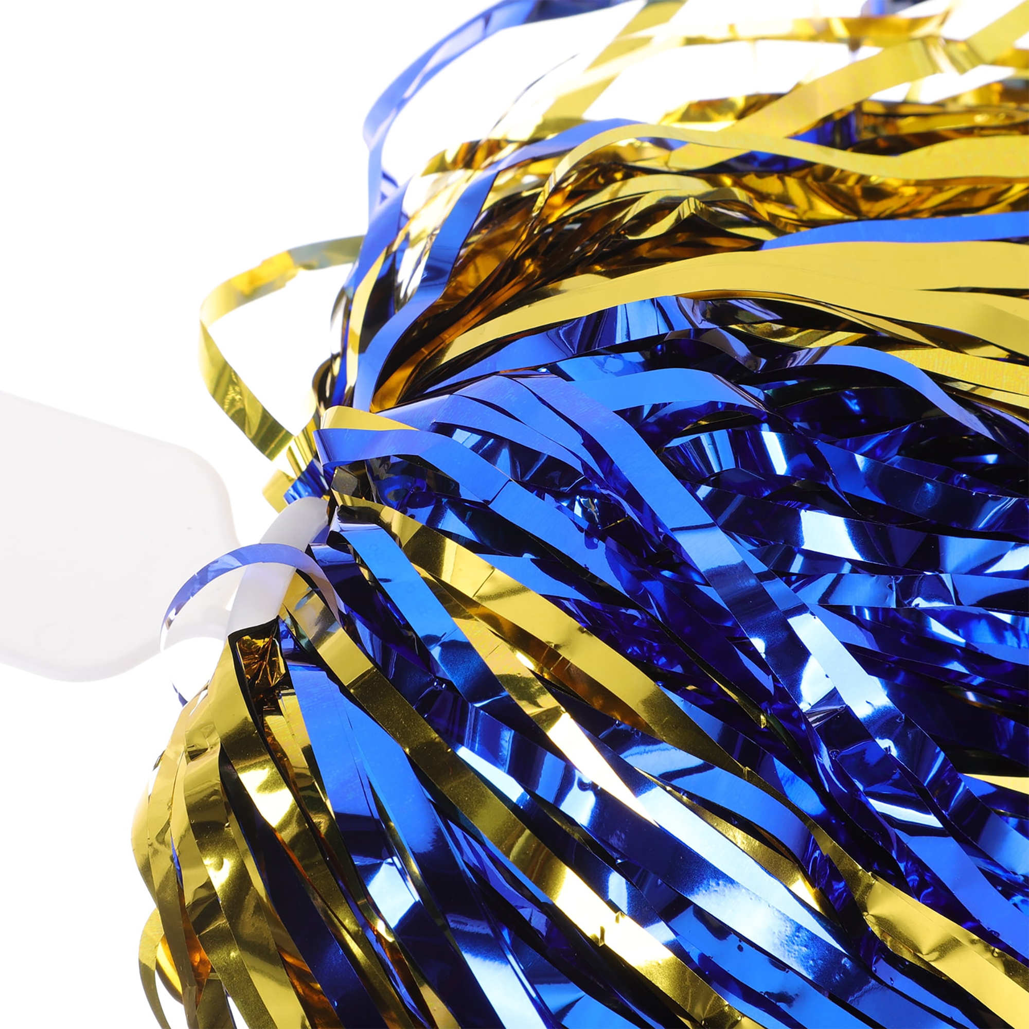 Colorful Cheerleader Poms with Plastic Handle 2