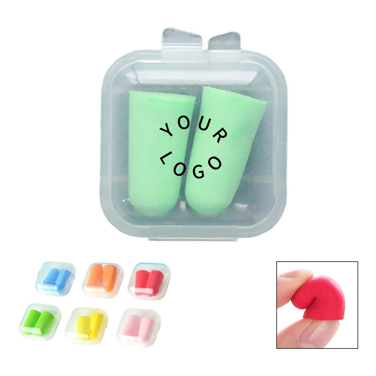 Foam Earplugs for Study Travel and Sleeping 2