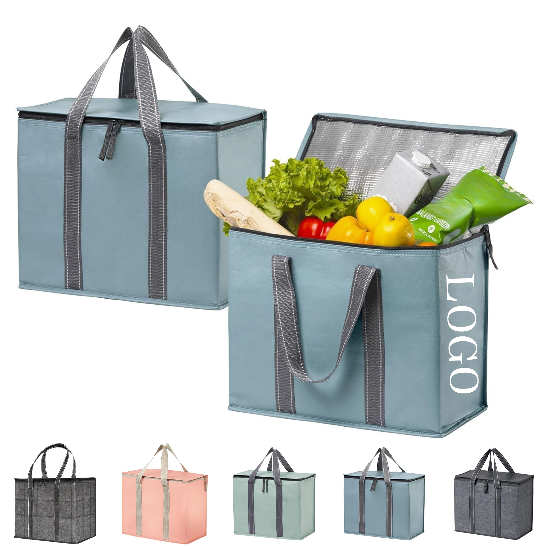 Foldable Insulated and Cooler Bag 2