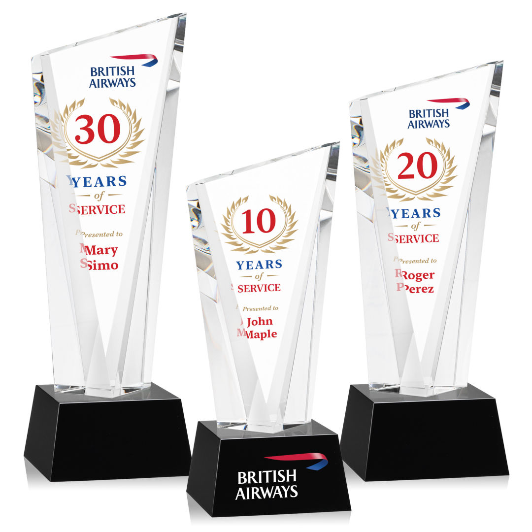 Plymouth VividPrint™ Award on Robson Base - Black 7