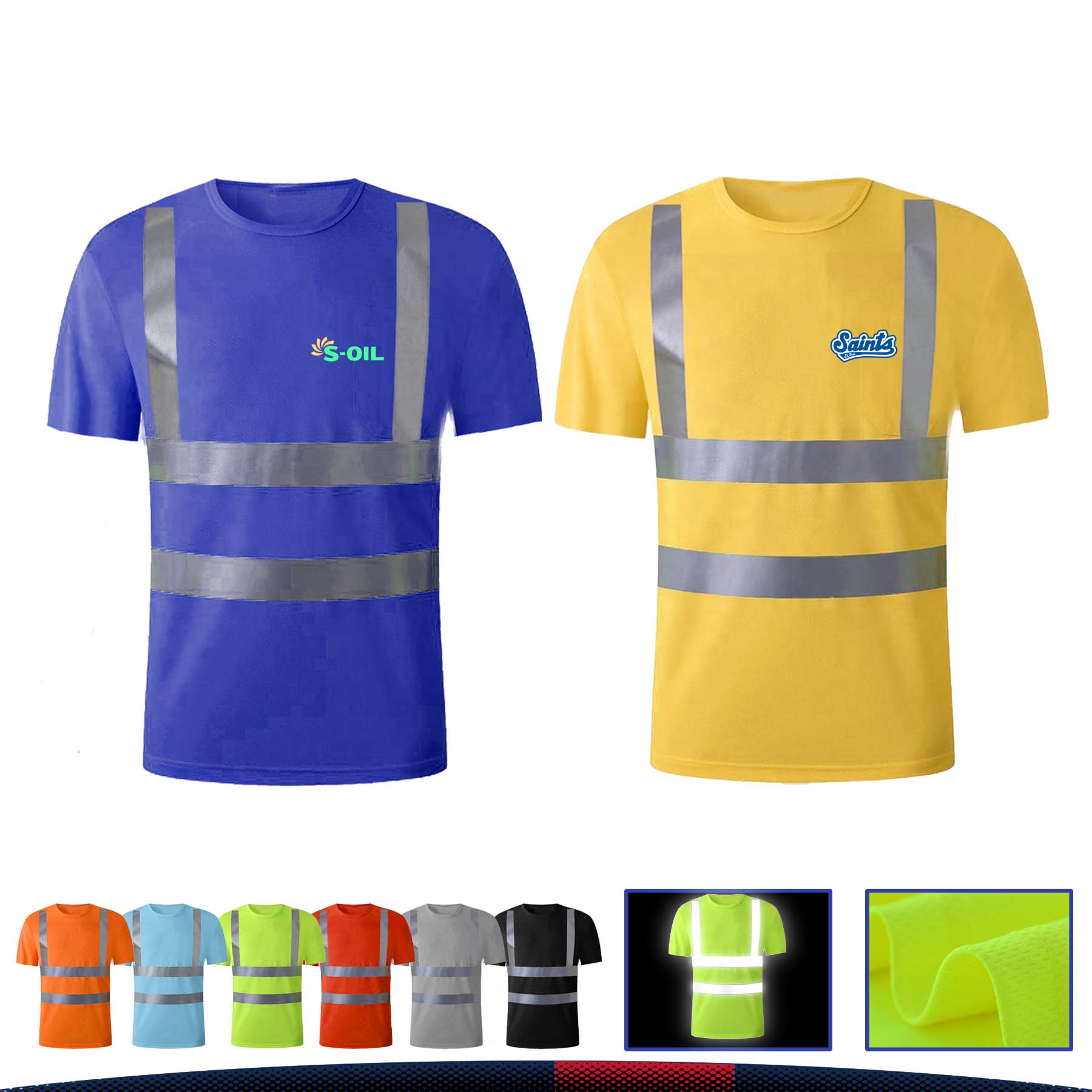 Reflective Safety T-Shirt 3