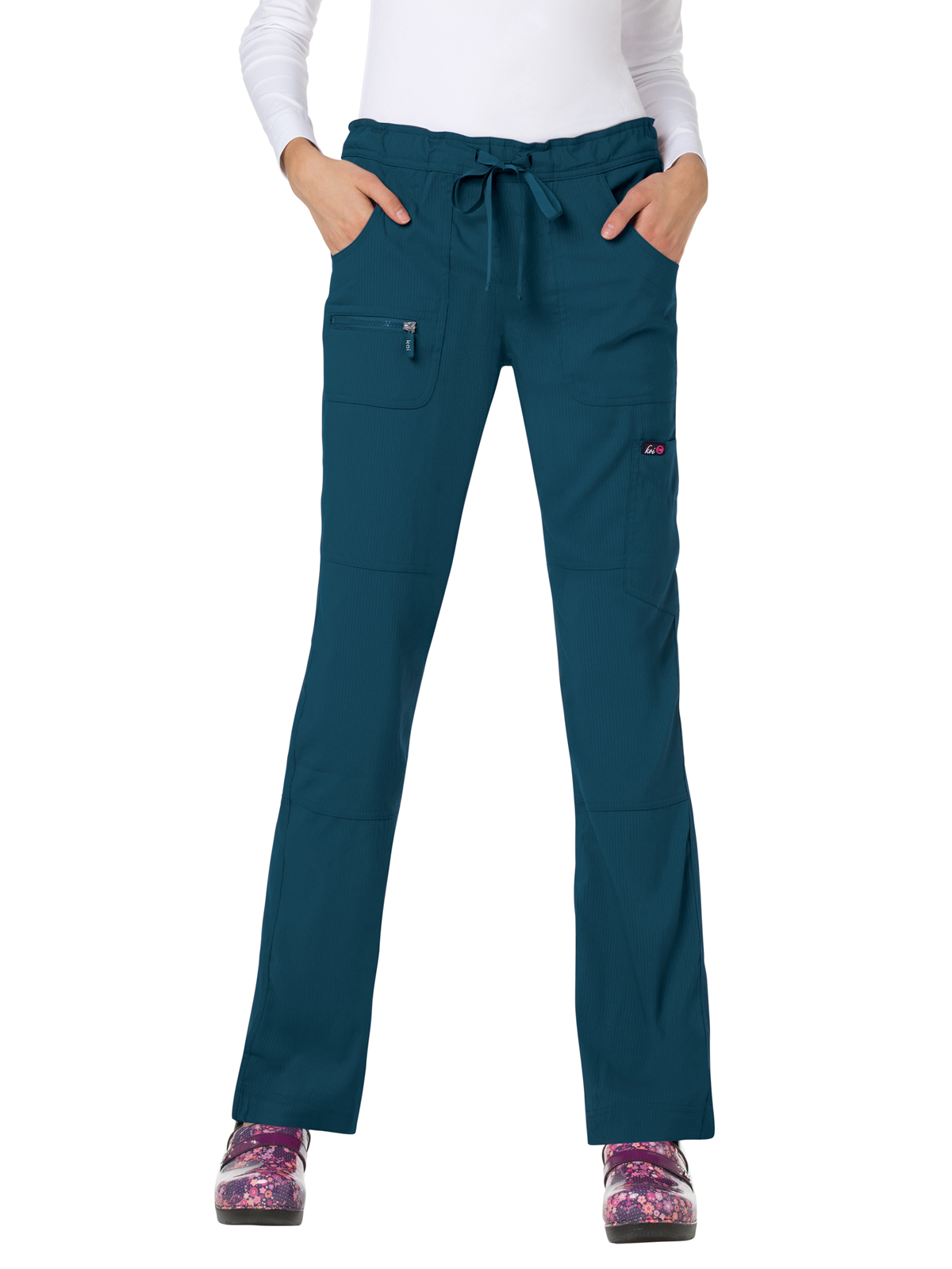 koi - Lite - Women's Six-Pocket Stretch Peace Pant 26