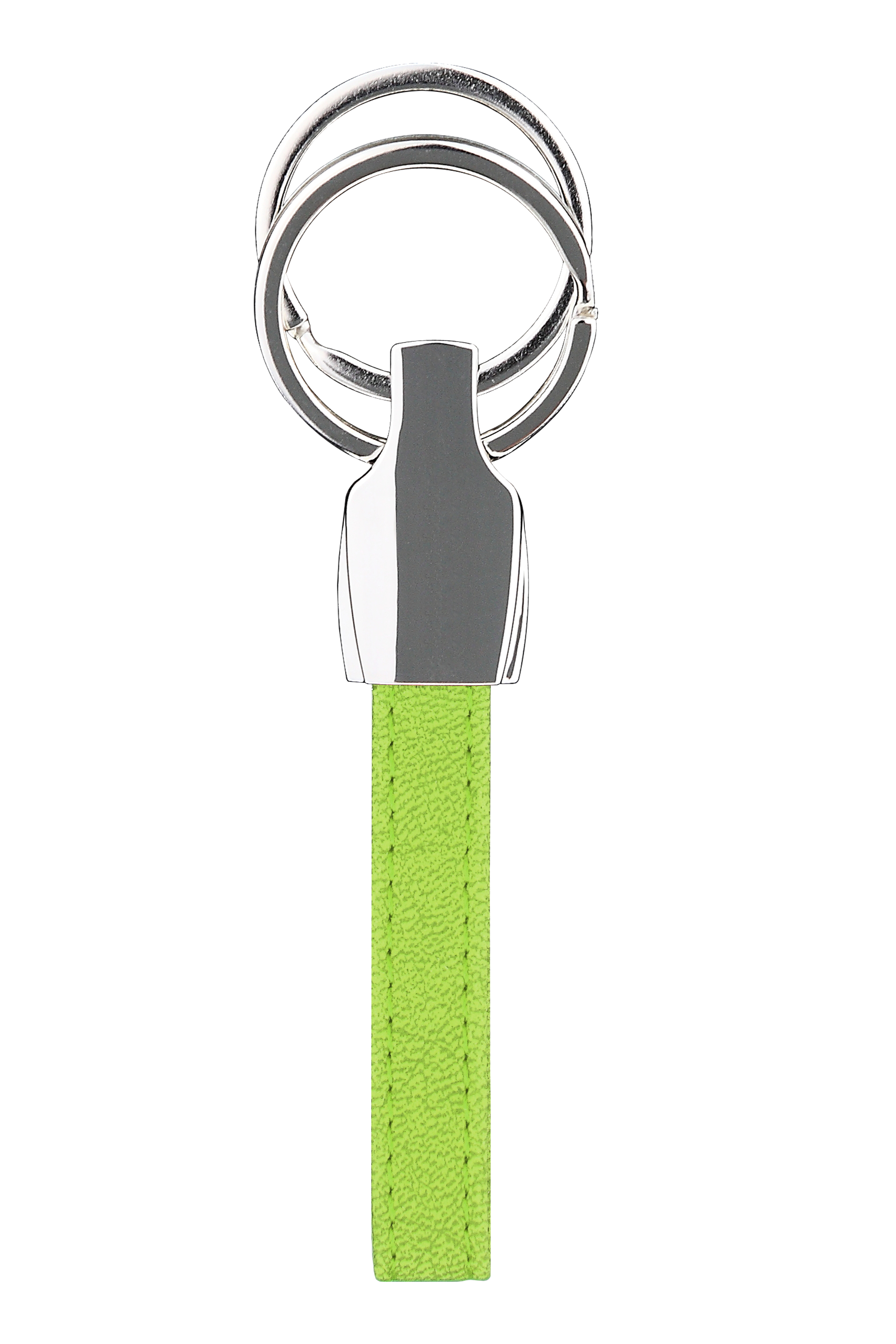iPosh PU Valet Key Chain - Lime Green