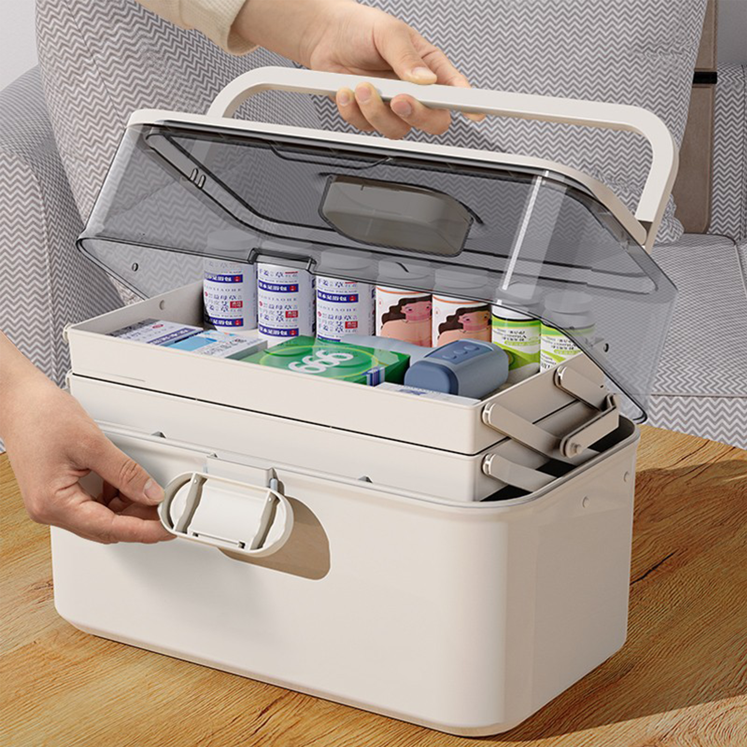 First Aid Medicine Box Organizer 3
