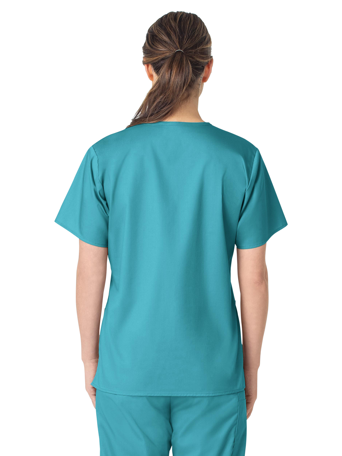 Wink - WORK - Women's Four-Pocket V-Neck Top 4