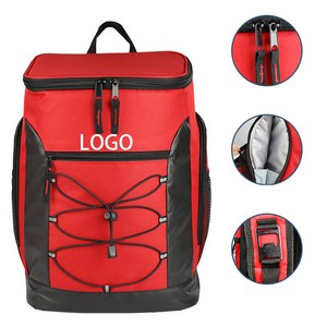 Cylinder Shape Insulated Picnic Bag Backpack 2