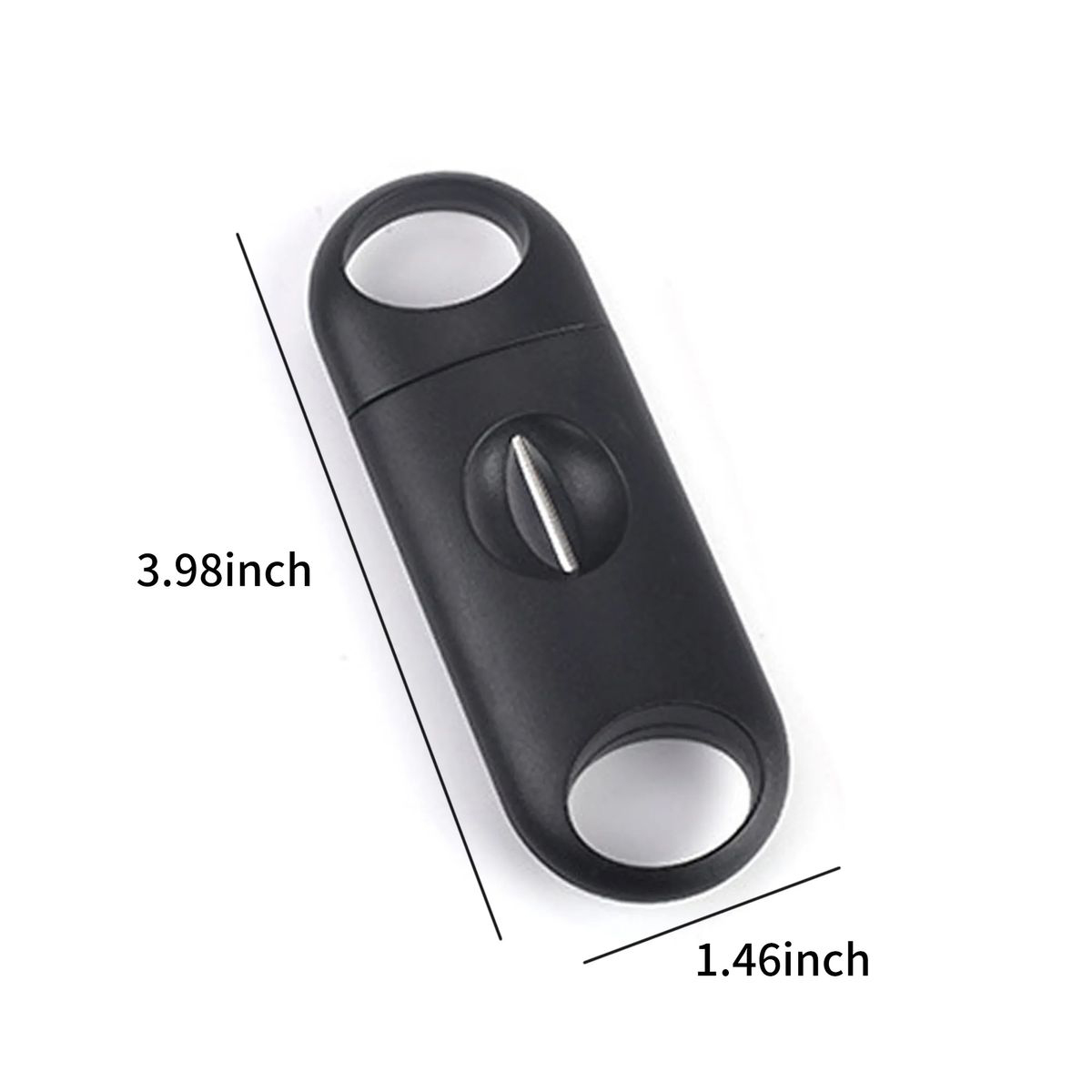 V Cut Cigar Cutter with Stainless Steel Blades 5
