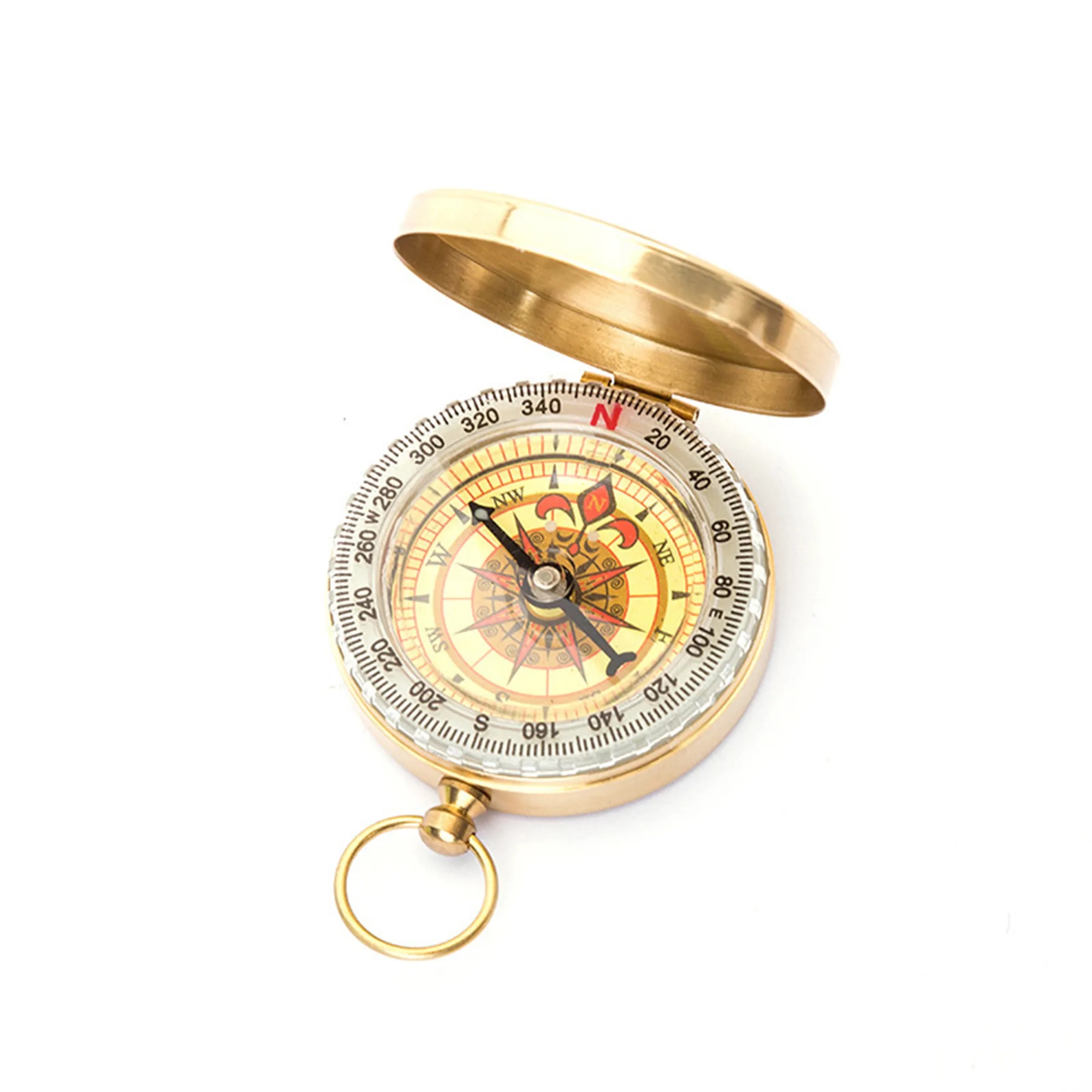 Promotional Survival Luminous Compass Keychain 4