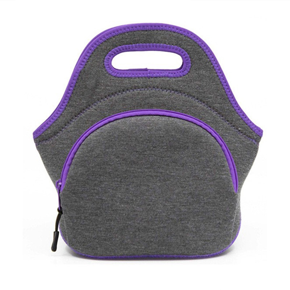 Insulated Waterproof Lunch Tote Box for Work Travel & Picnic, custom lunch bag with logo imprint 3