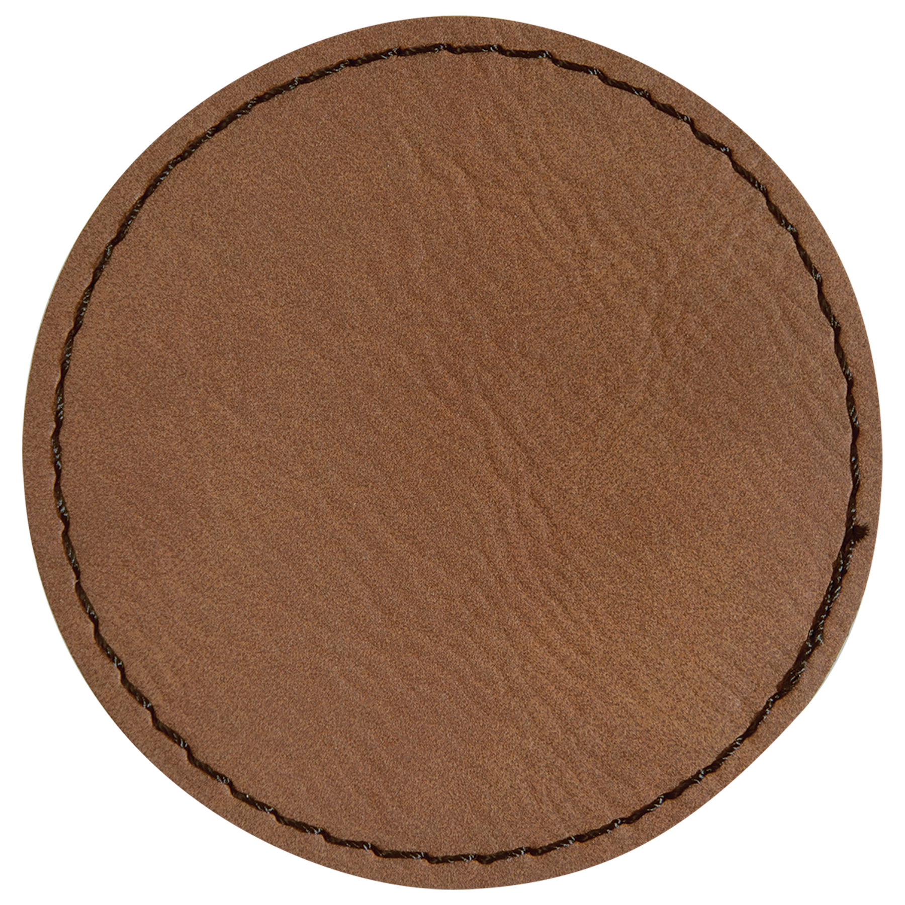 2.5" Round Leatherette Patch with Adhesive 3