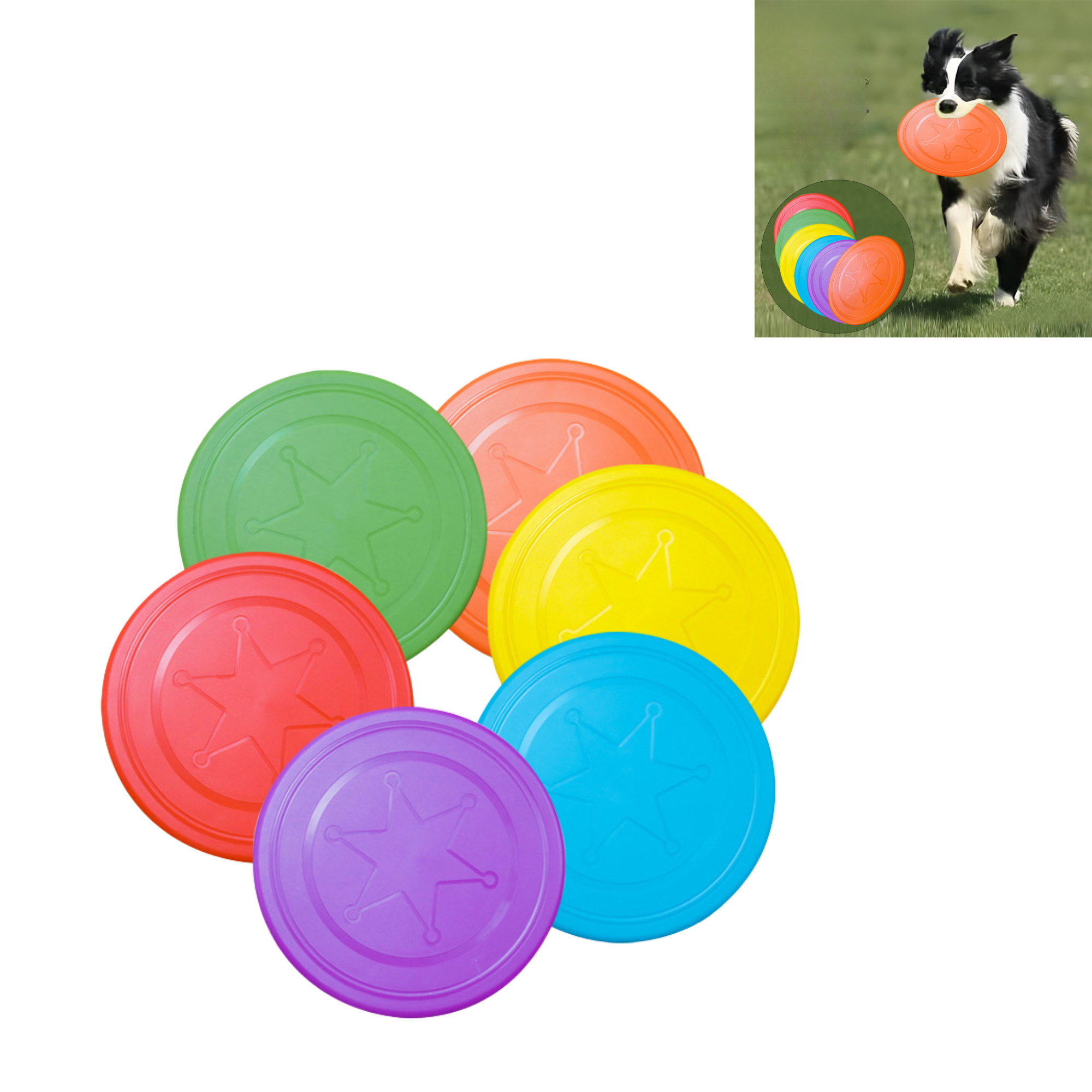 Durable Dog Flying Disc Pet Toy for Active Play 2