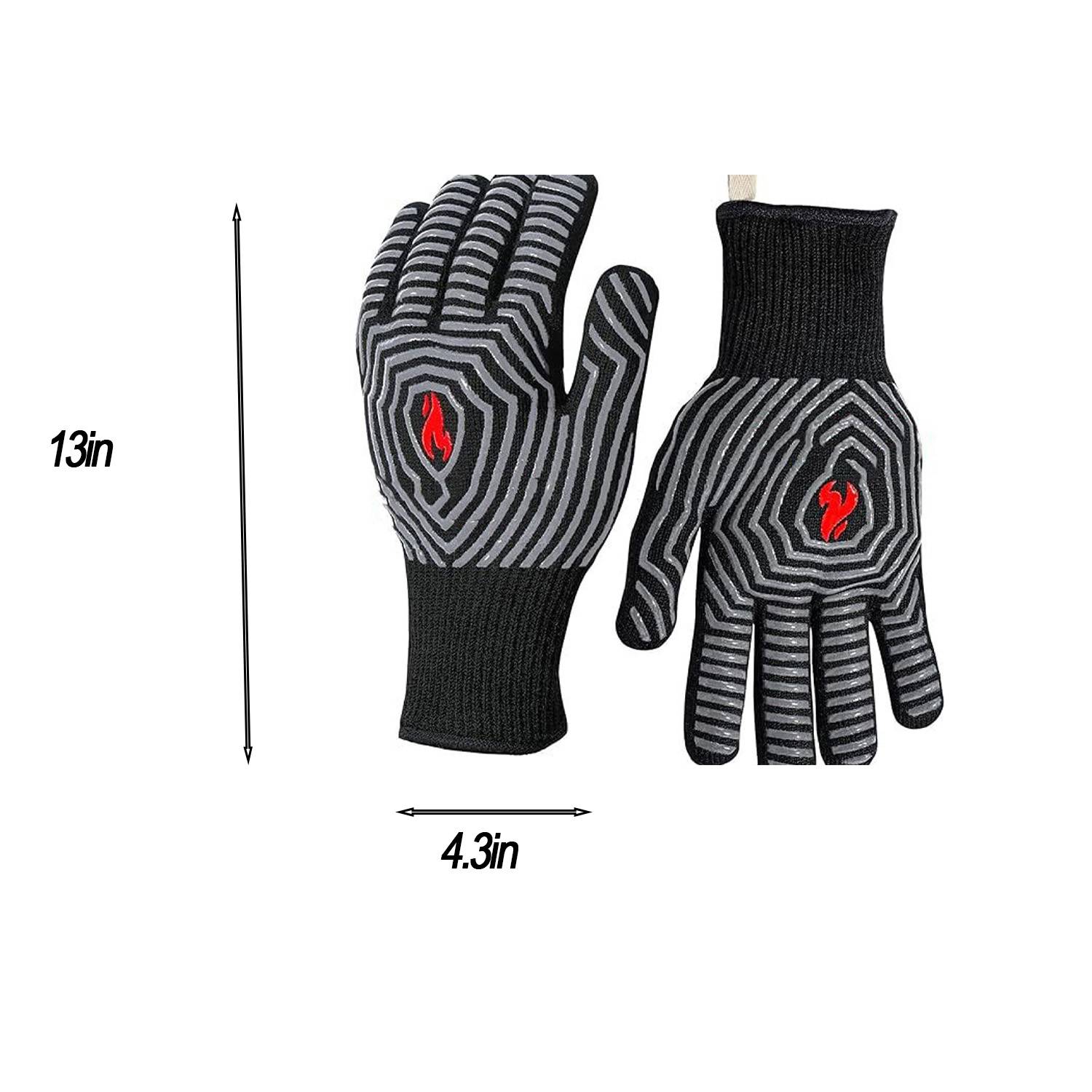 Eco Friendly Silicone Heat Resistant Cooking Gloves 5