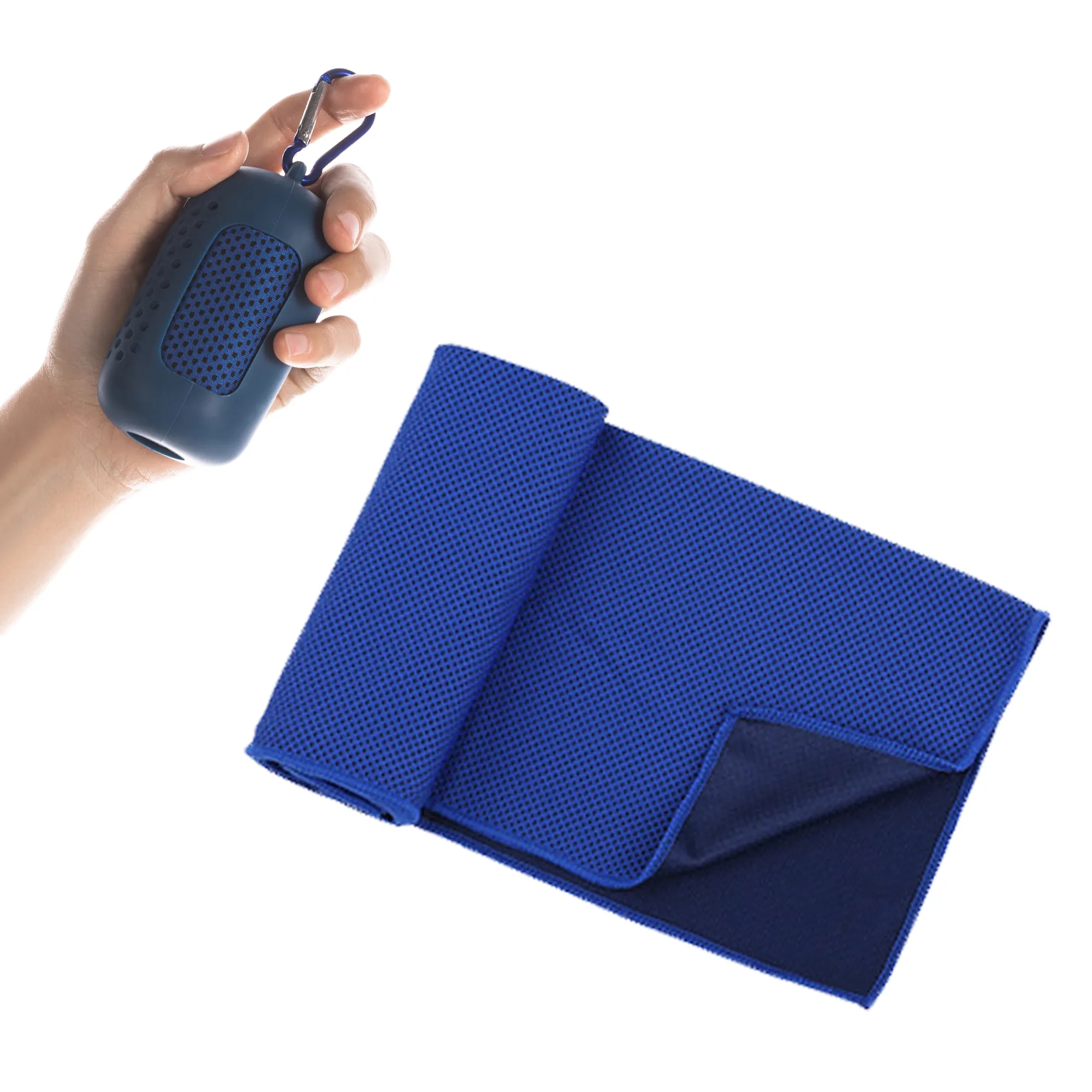 Sports Cooling Ice Towel Silicone Sleeve 5