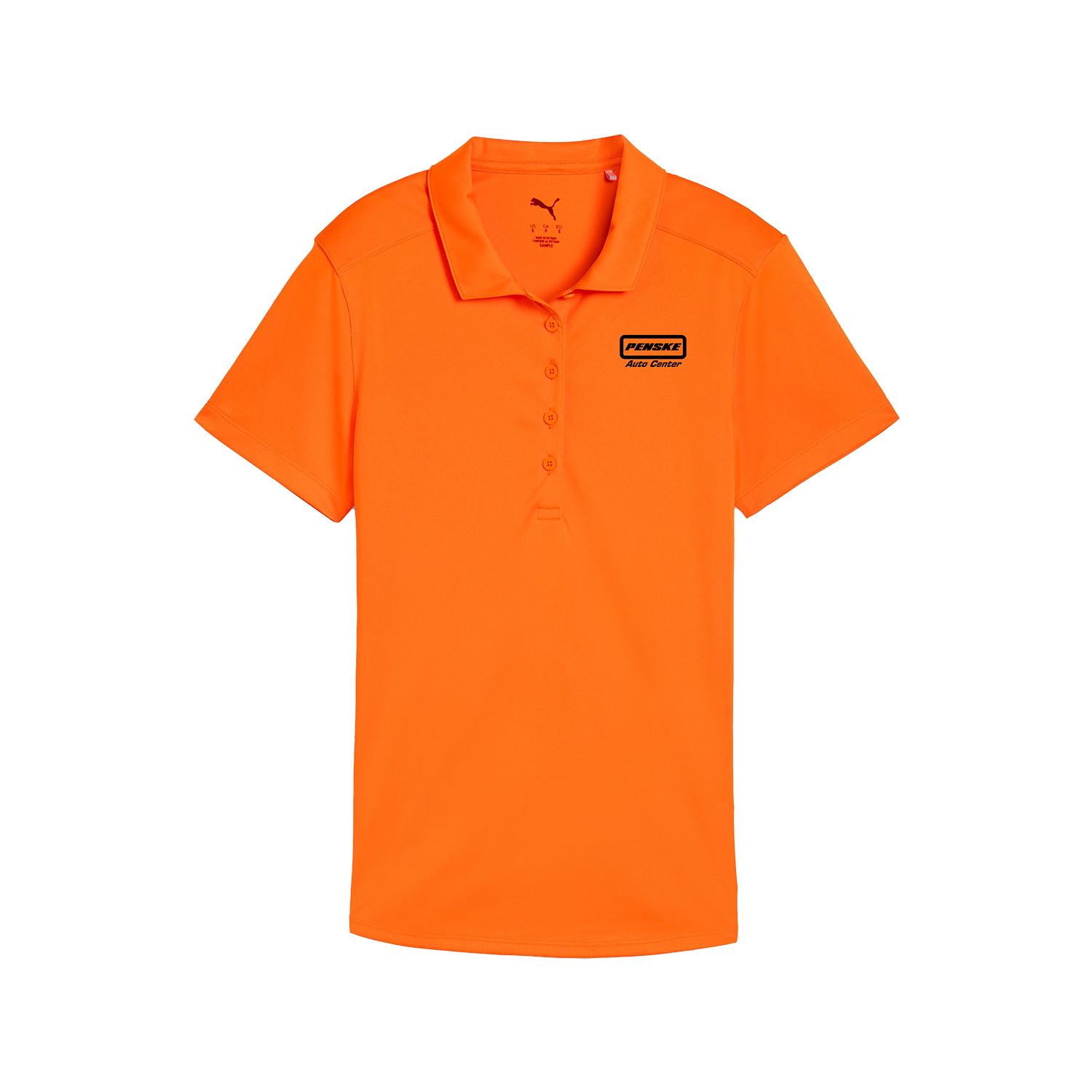Puma Women's Solid Short Sleeve Polo 1