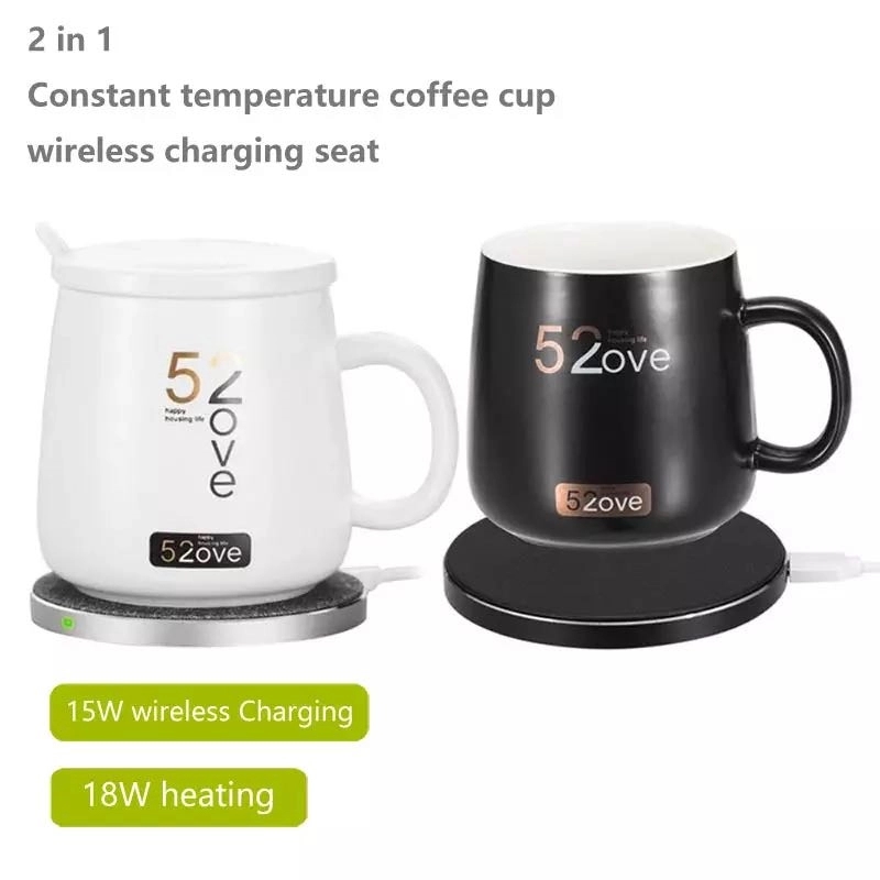 2 in 1 Mug Warmer with Wireless Charger 3