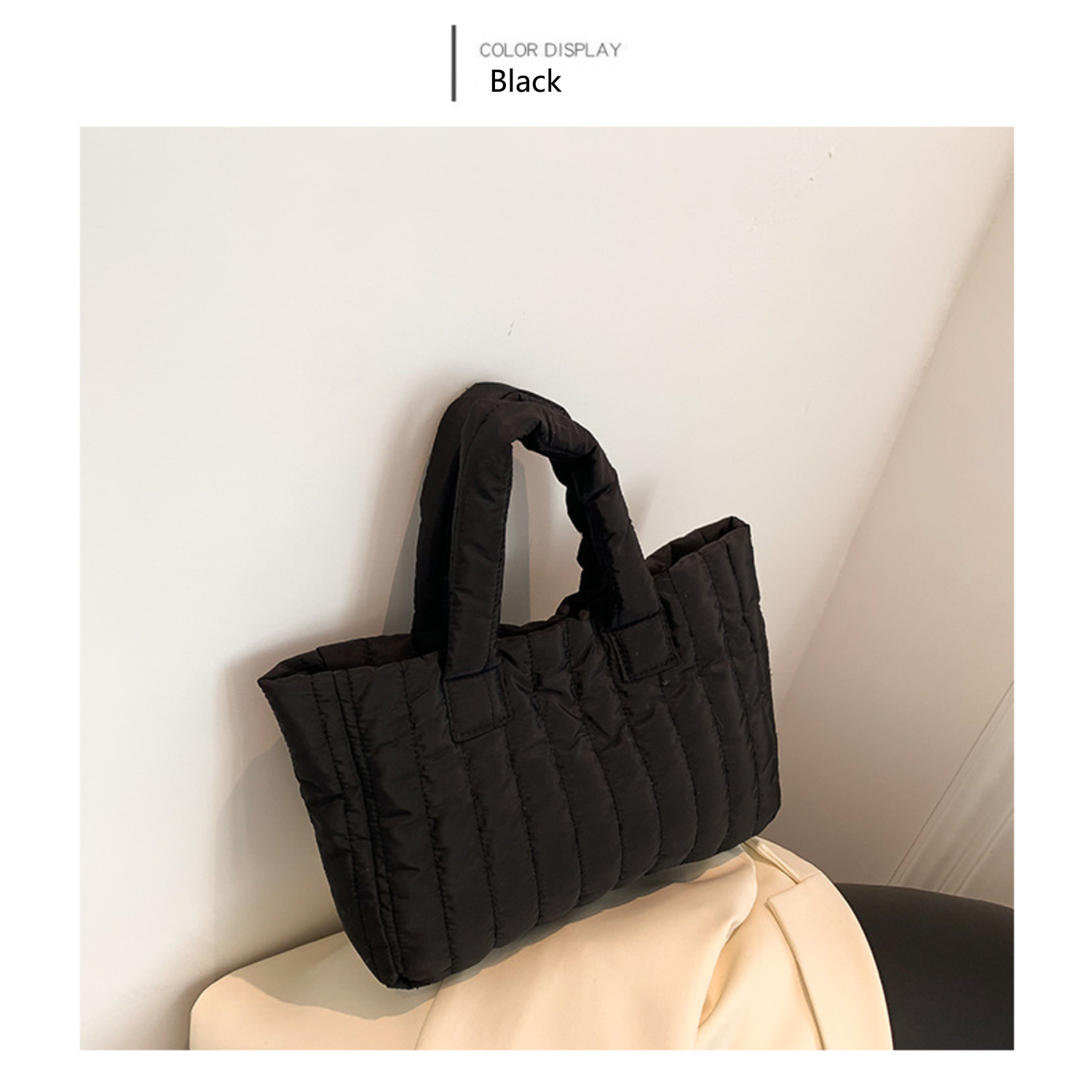 Puffer Purses Lightweight effortlessly outfit Women Tote Bag 12