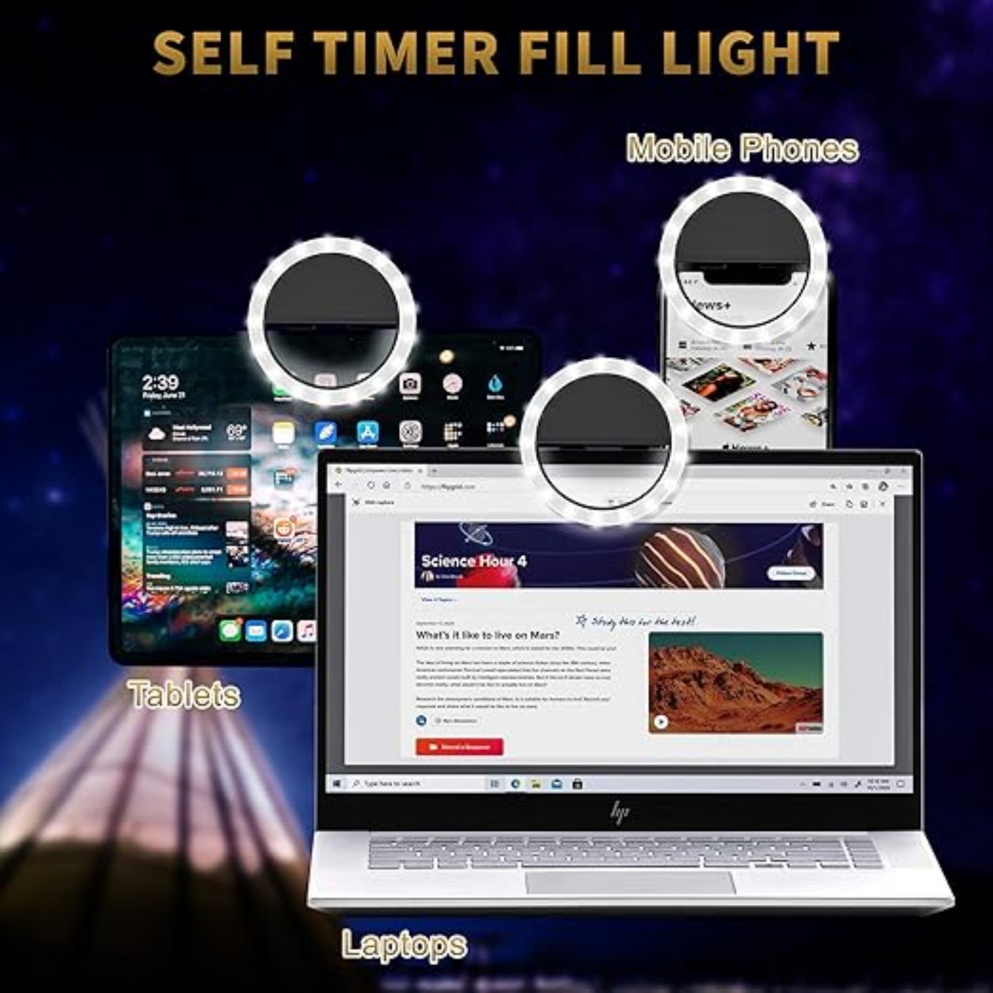 Selfie Ring Light For Phone 3