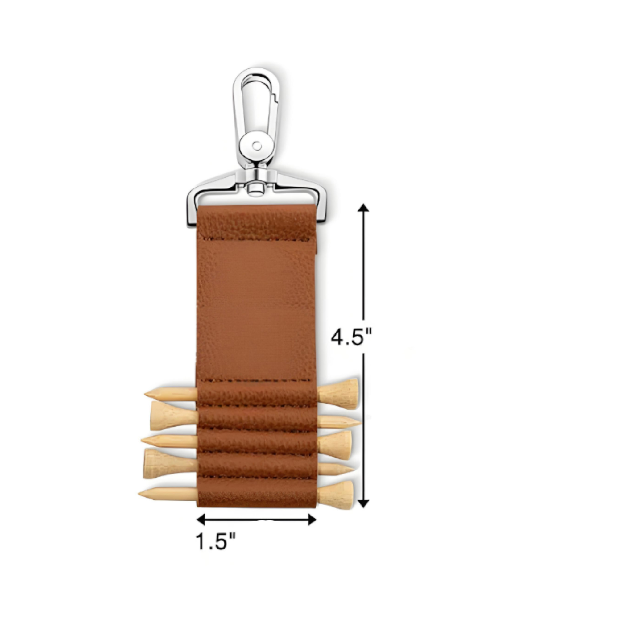 Leather Golf Ball Nail Bag 3