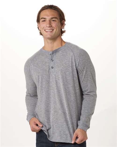 Unisex Henley Long Sleeve T-Shirt - BM3101 5