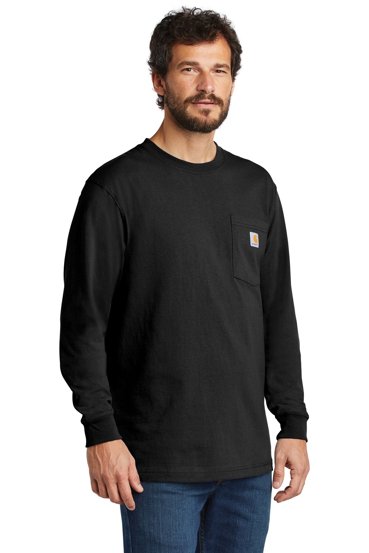 Carhartt Workwear Pocket Long Sleeve T-Shirt. CTK126 5